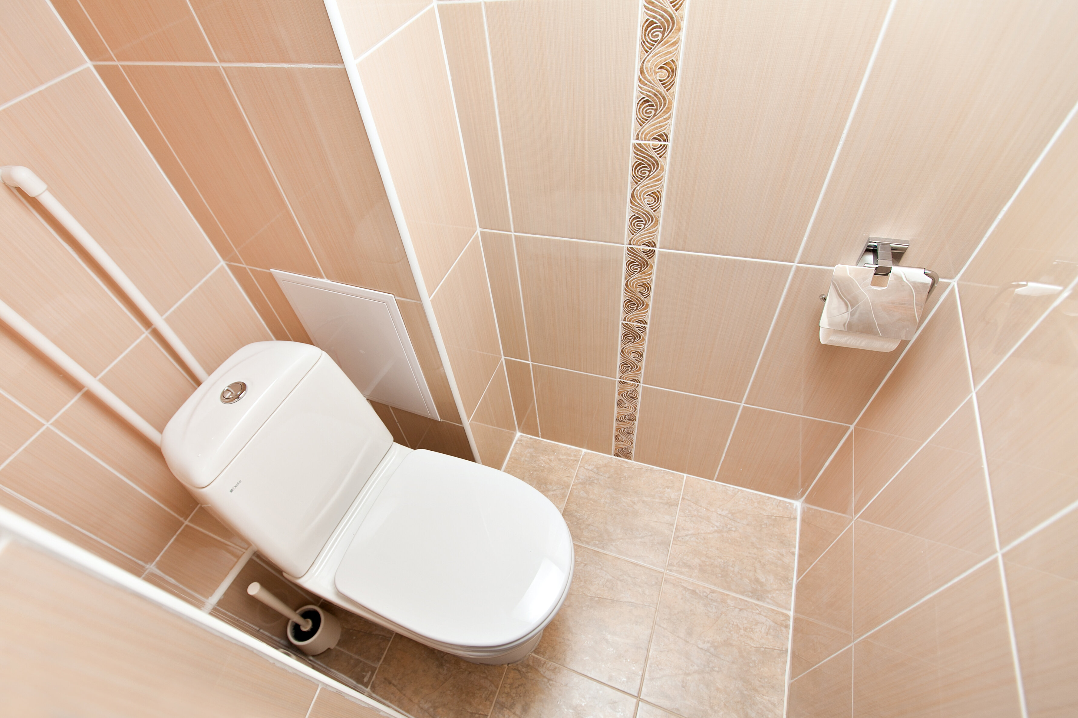 Номер эконом 2 категории с 2 односпальными кроватями (удобства на блок)