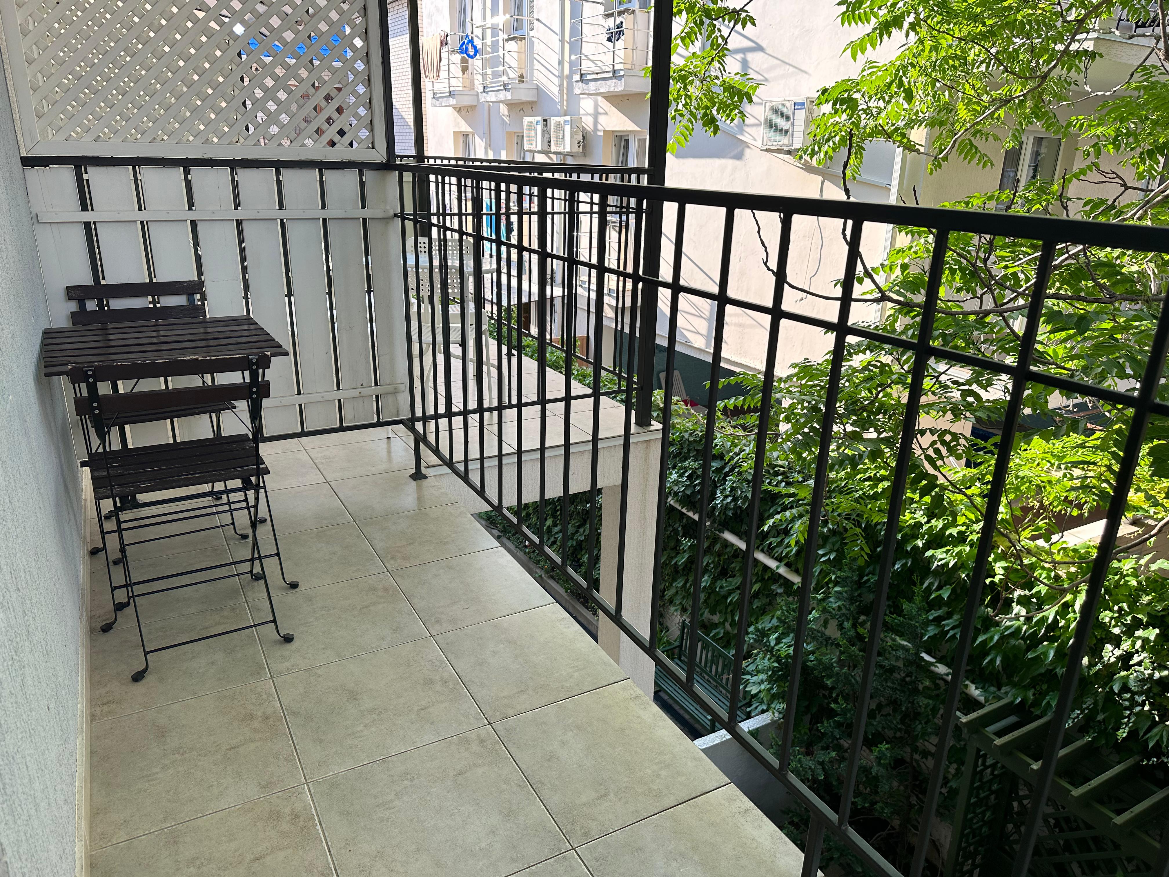 Двухместный номер с 1 кроватью и балконом