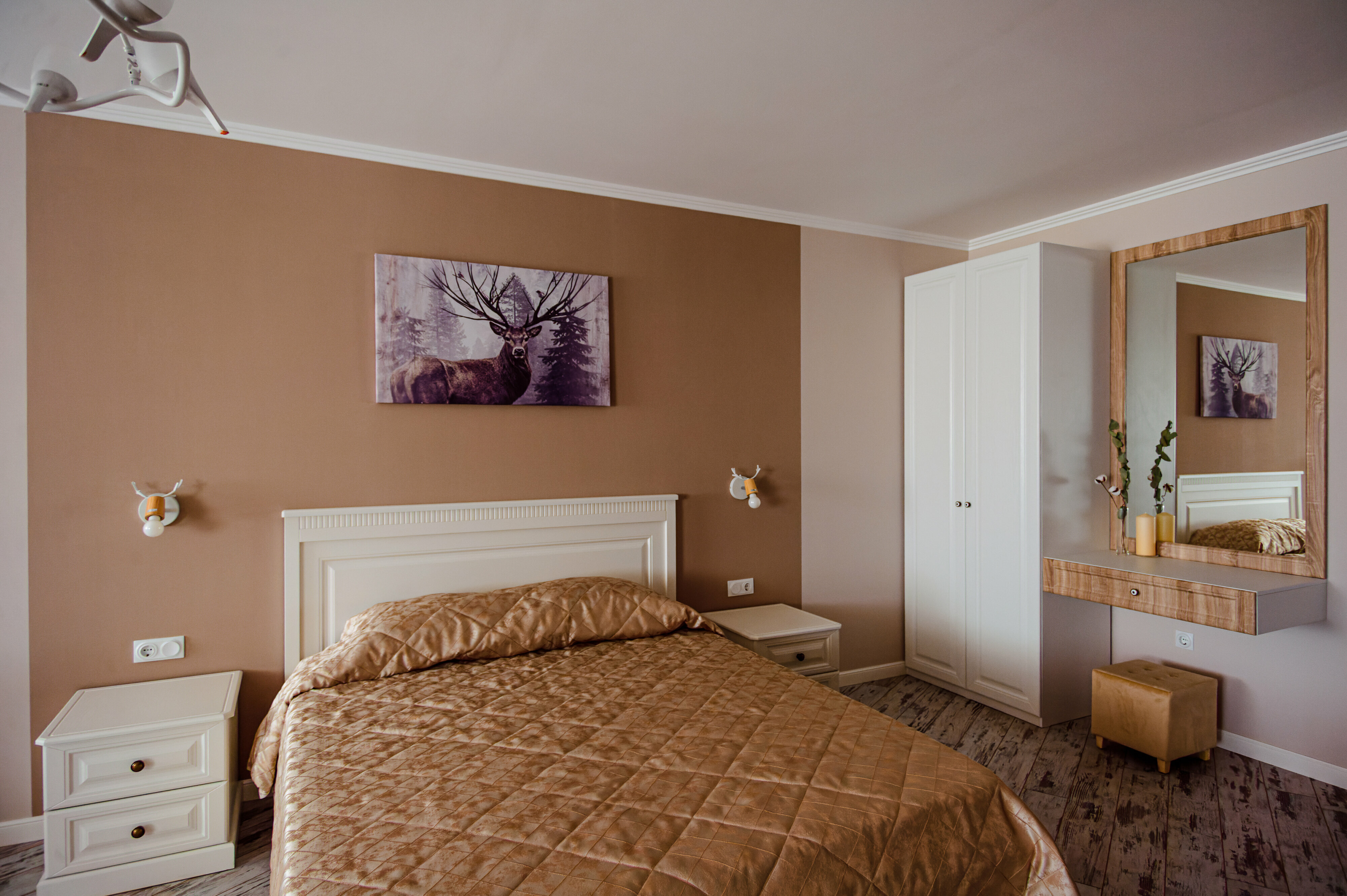 Небольшой двухместный номер с 1 кроватью