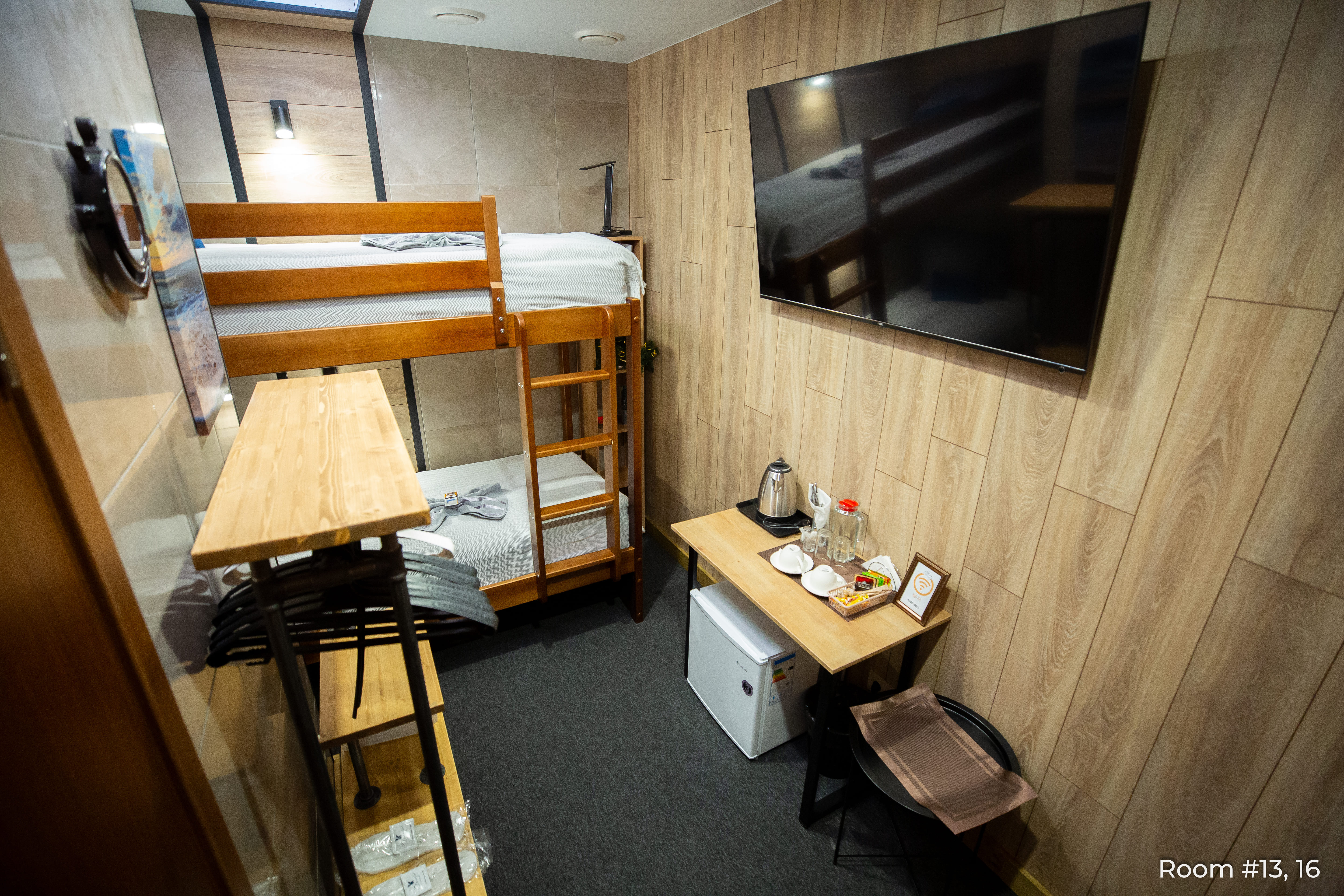 Twin (койко место - двухместный) №13,16