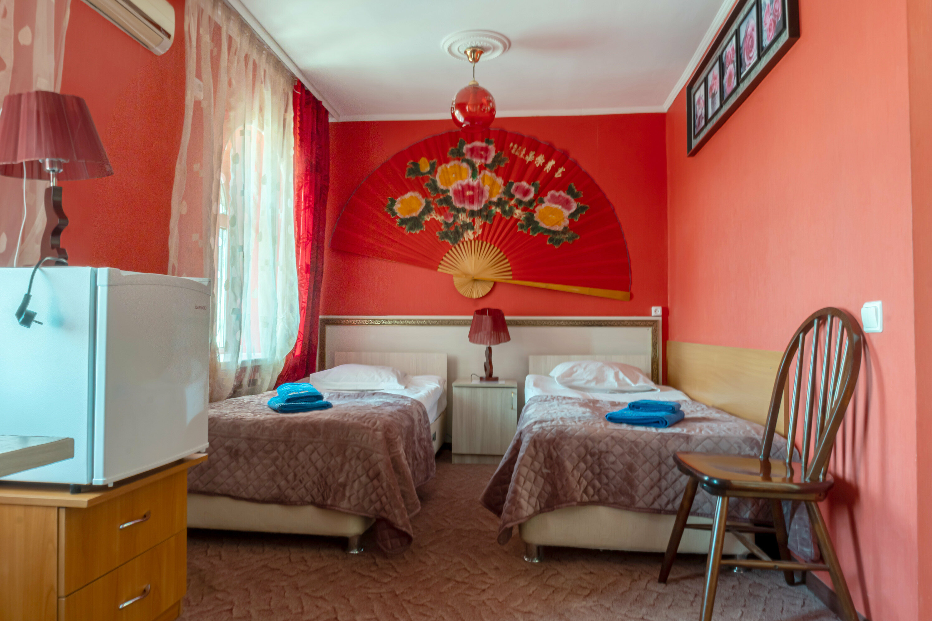 Двухместный номер Делюкс с 2 двуспальными кроватями