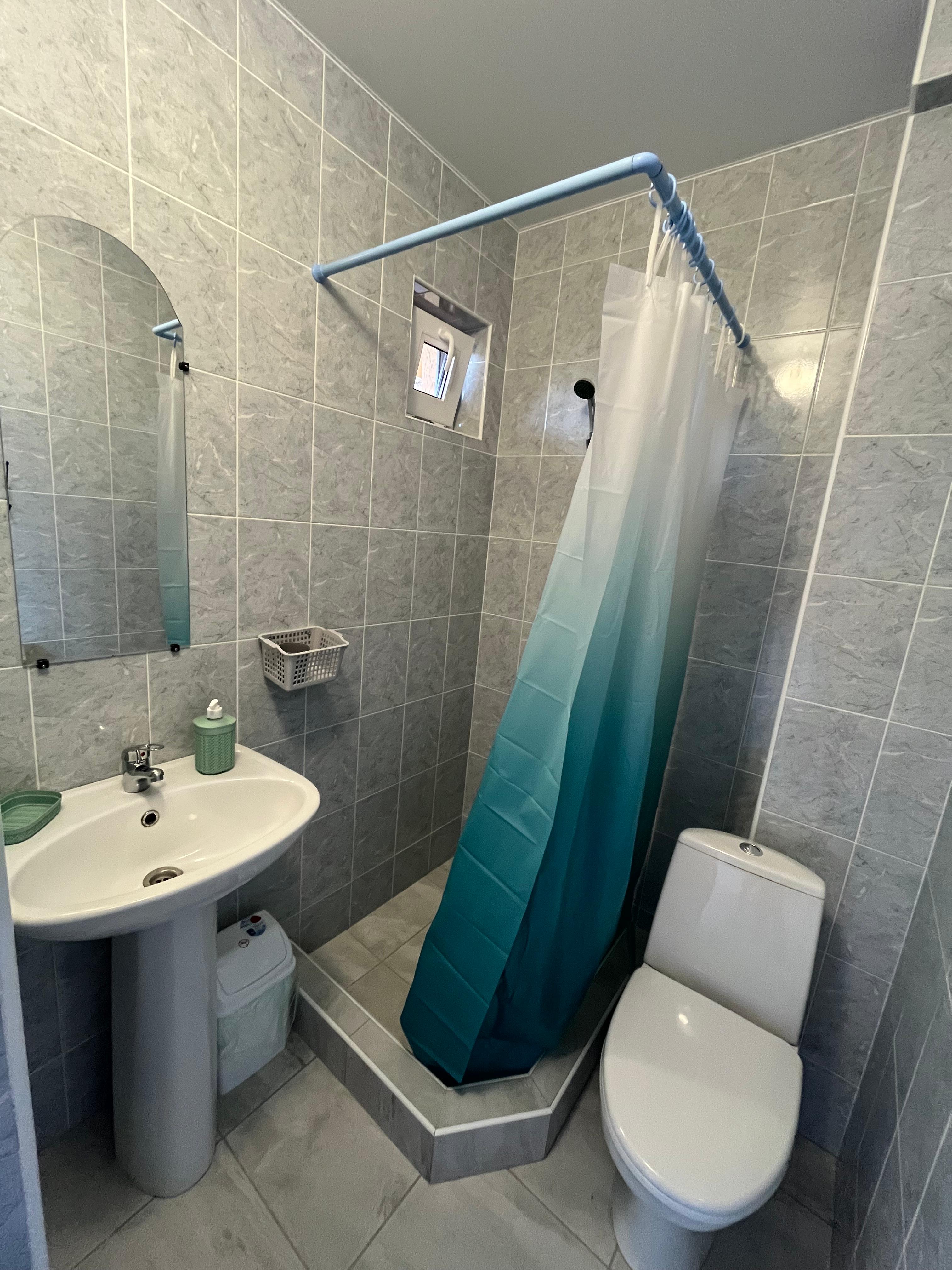 Двухместный номер с 1 кроватью и террасой