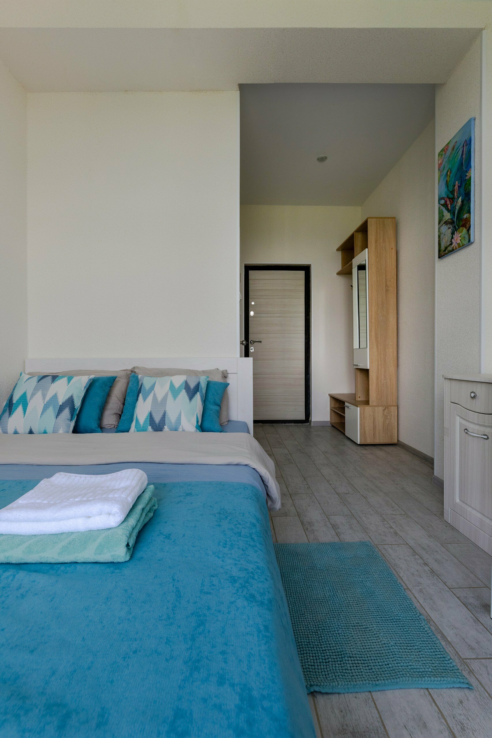 Двухместный номер с 1 кроватью и балконом