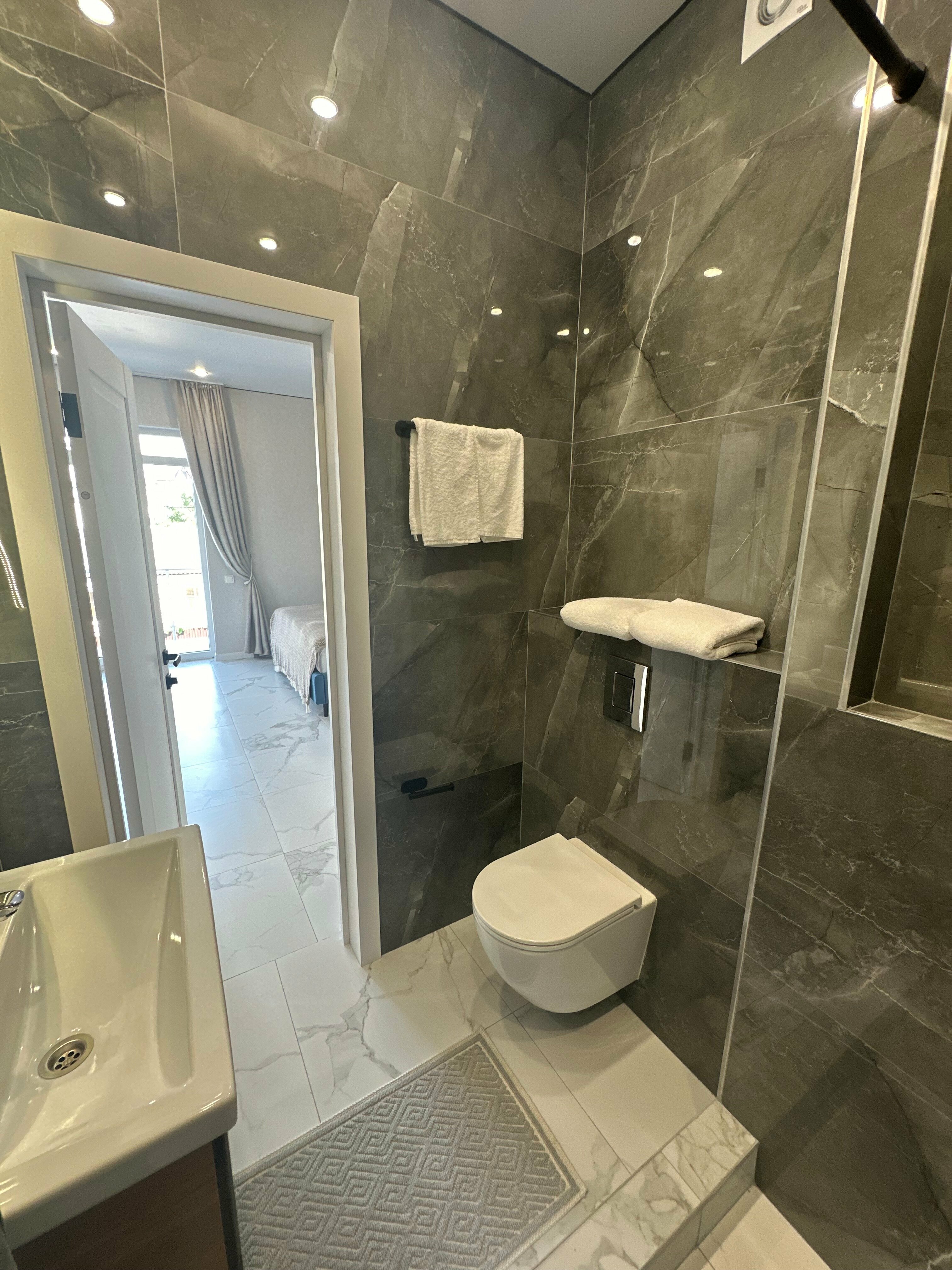 Двухместный номер с 1 кроватью и видом на горы