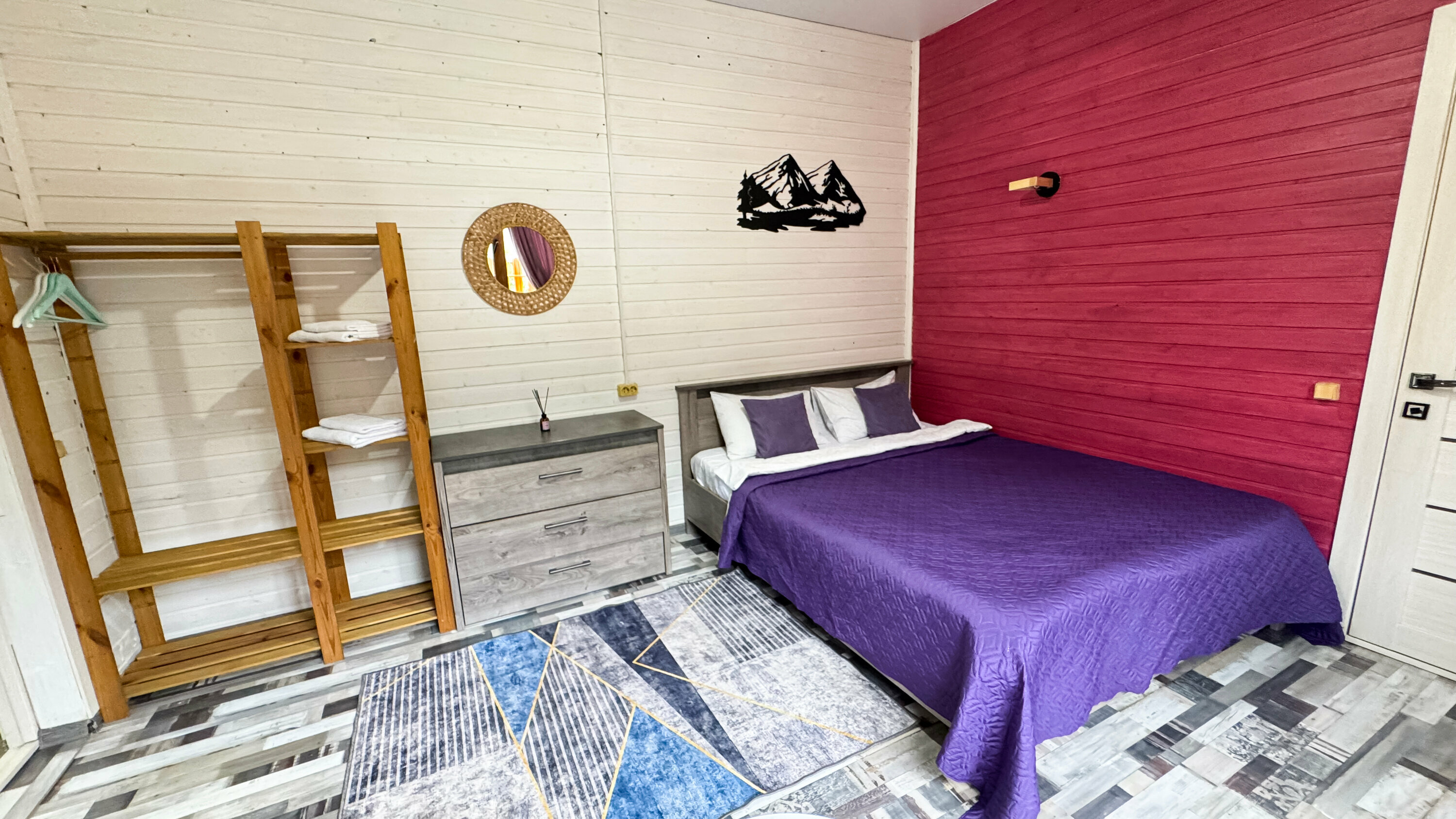 Шале Макси с двумя спальнями и кухней-гостиной