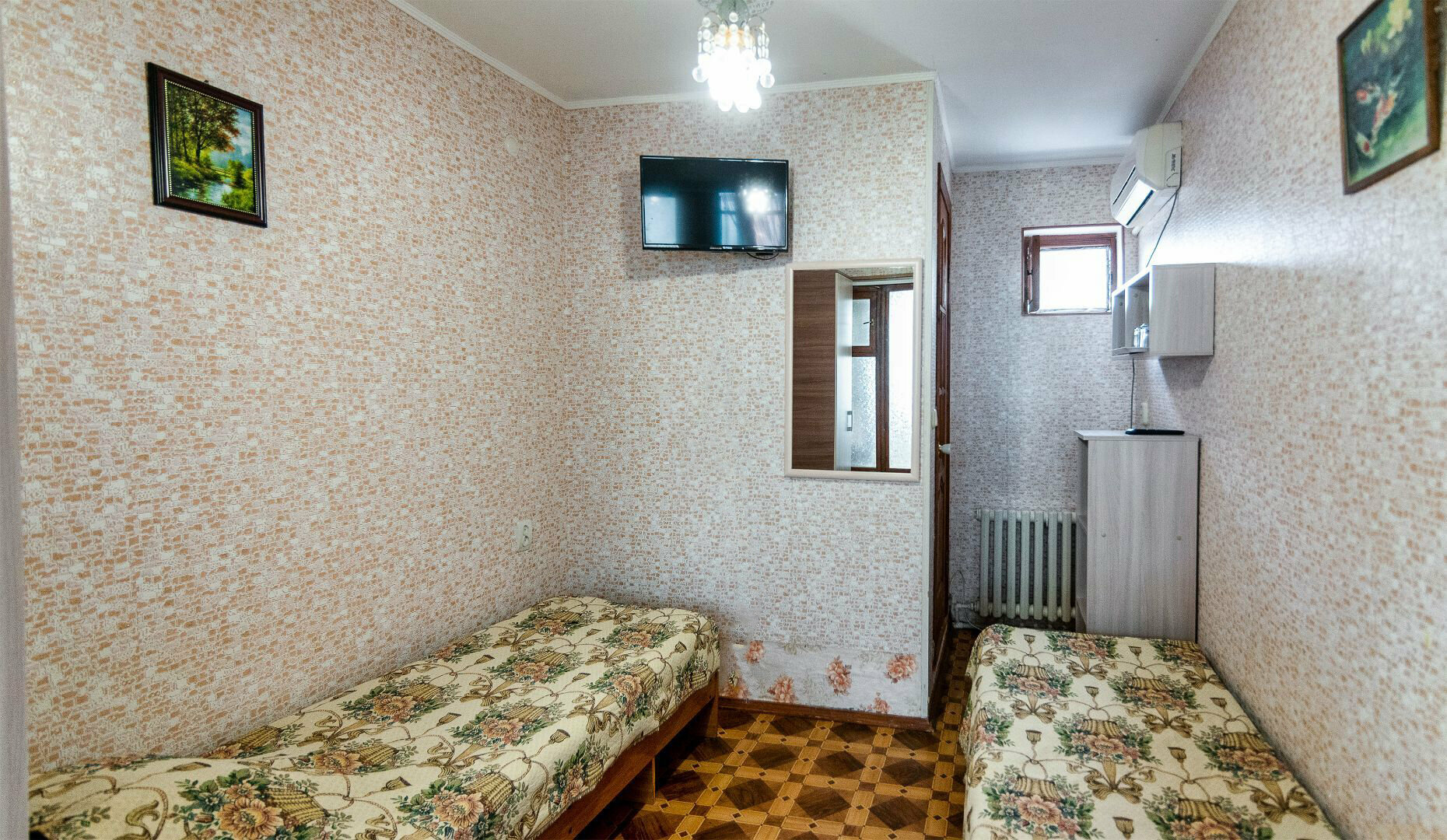 Бюджетный двухместный номер с 2 отдельными кроватями