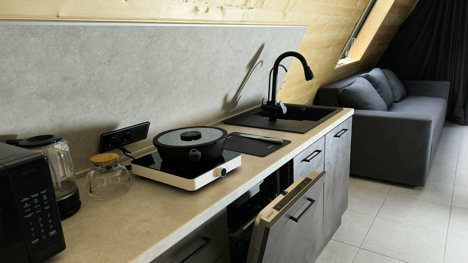 Дом Соло №3 у реки, с чаном  (без посещения бани и бассейна)