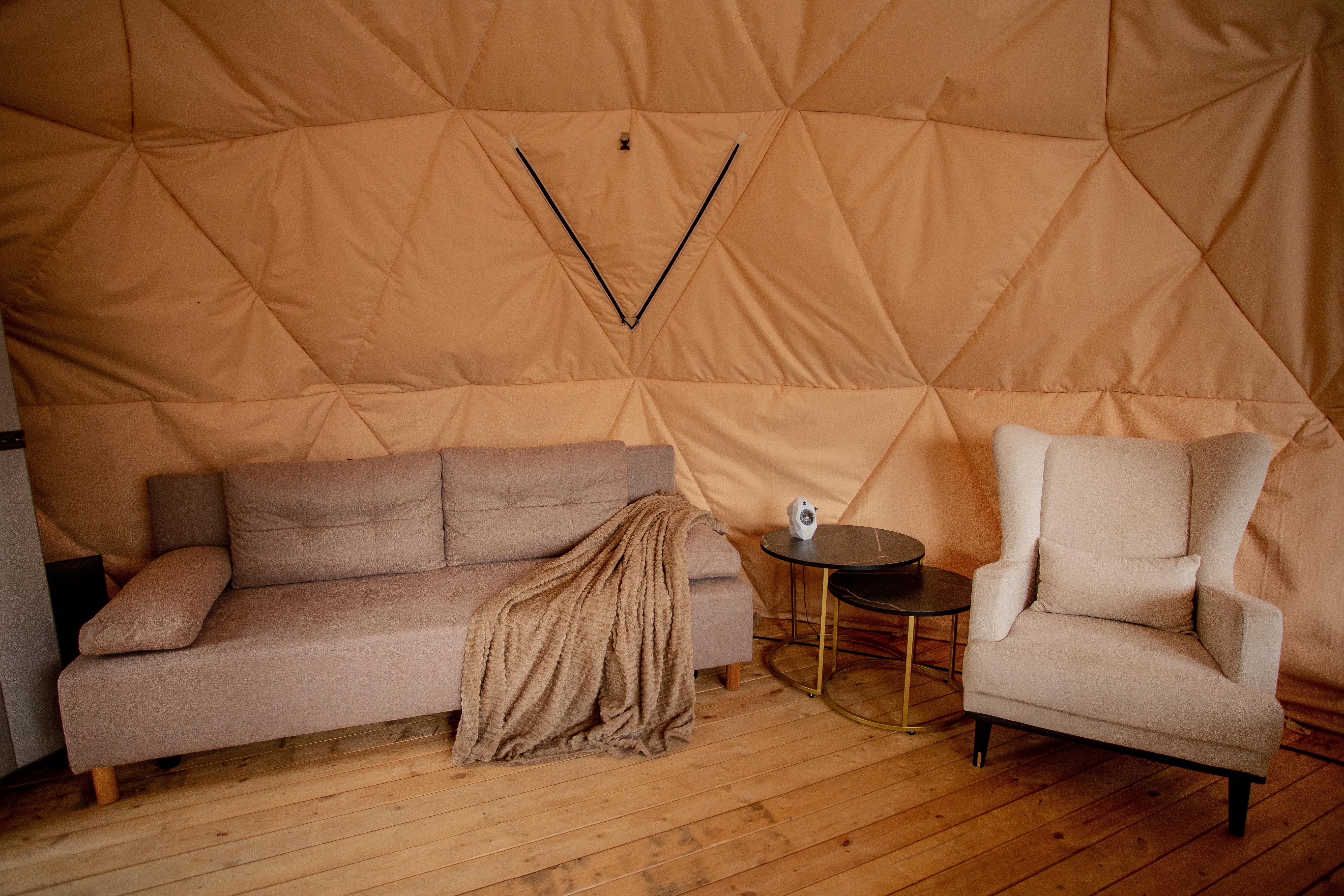 Геокупол Дюна с джакузи