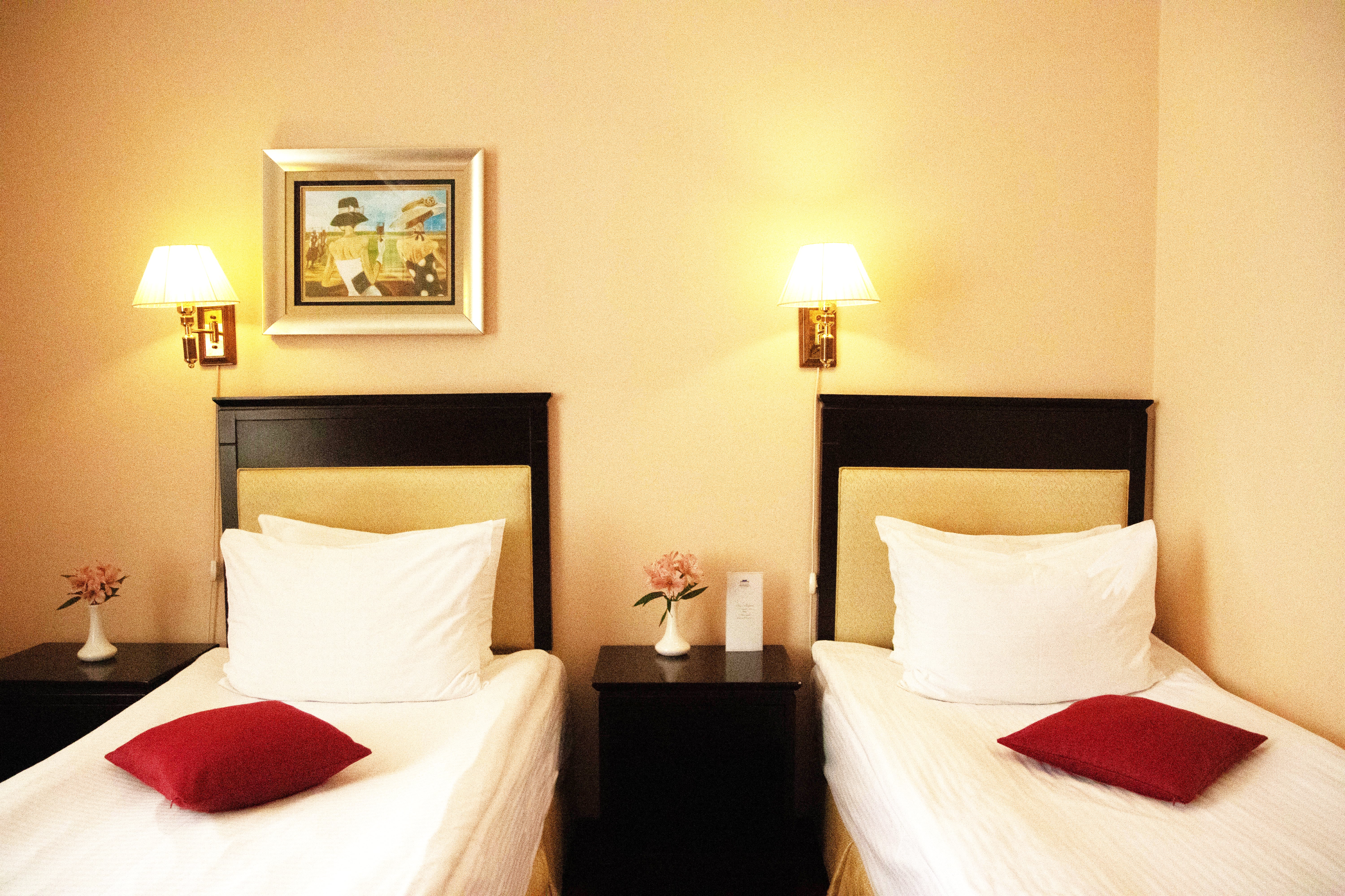 Двухместный стандарт с двумя односпальными кроватями