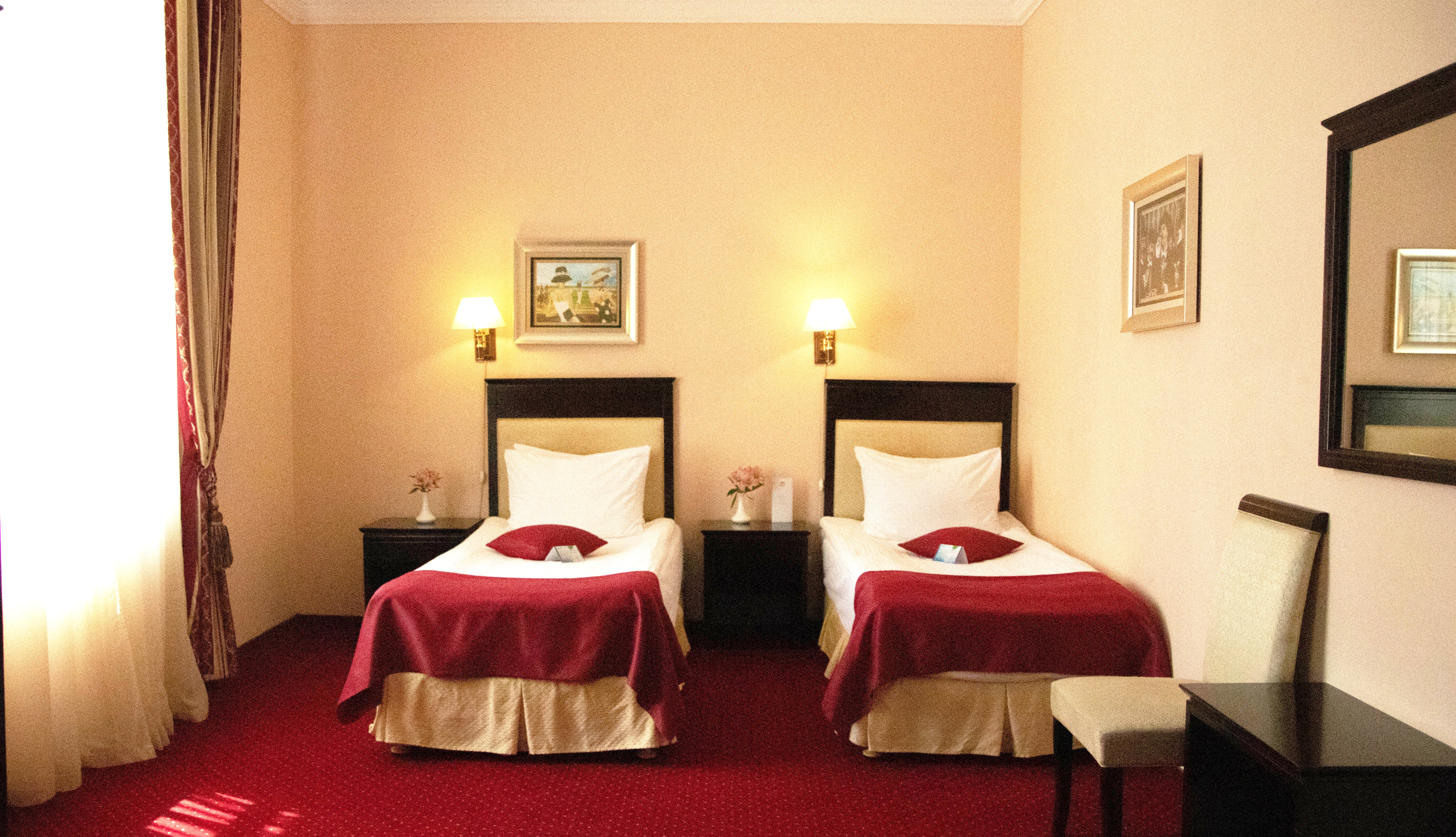 Двухместный стандарт с двумя односпальными кроватями