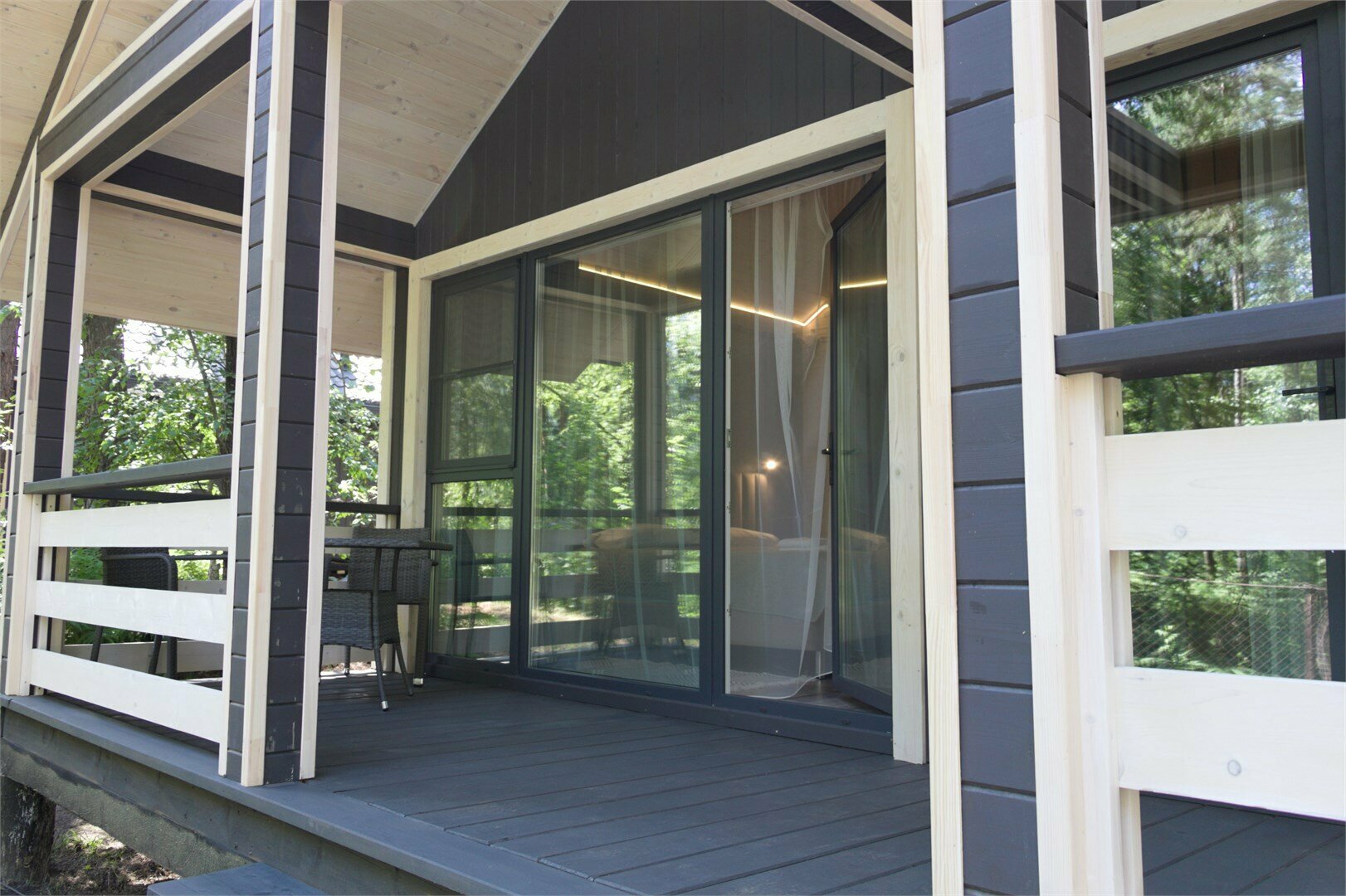 Двухкомнатное Шале в лесу