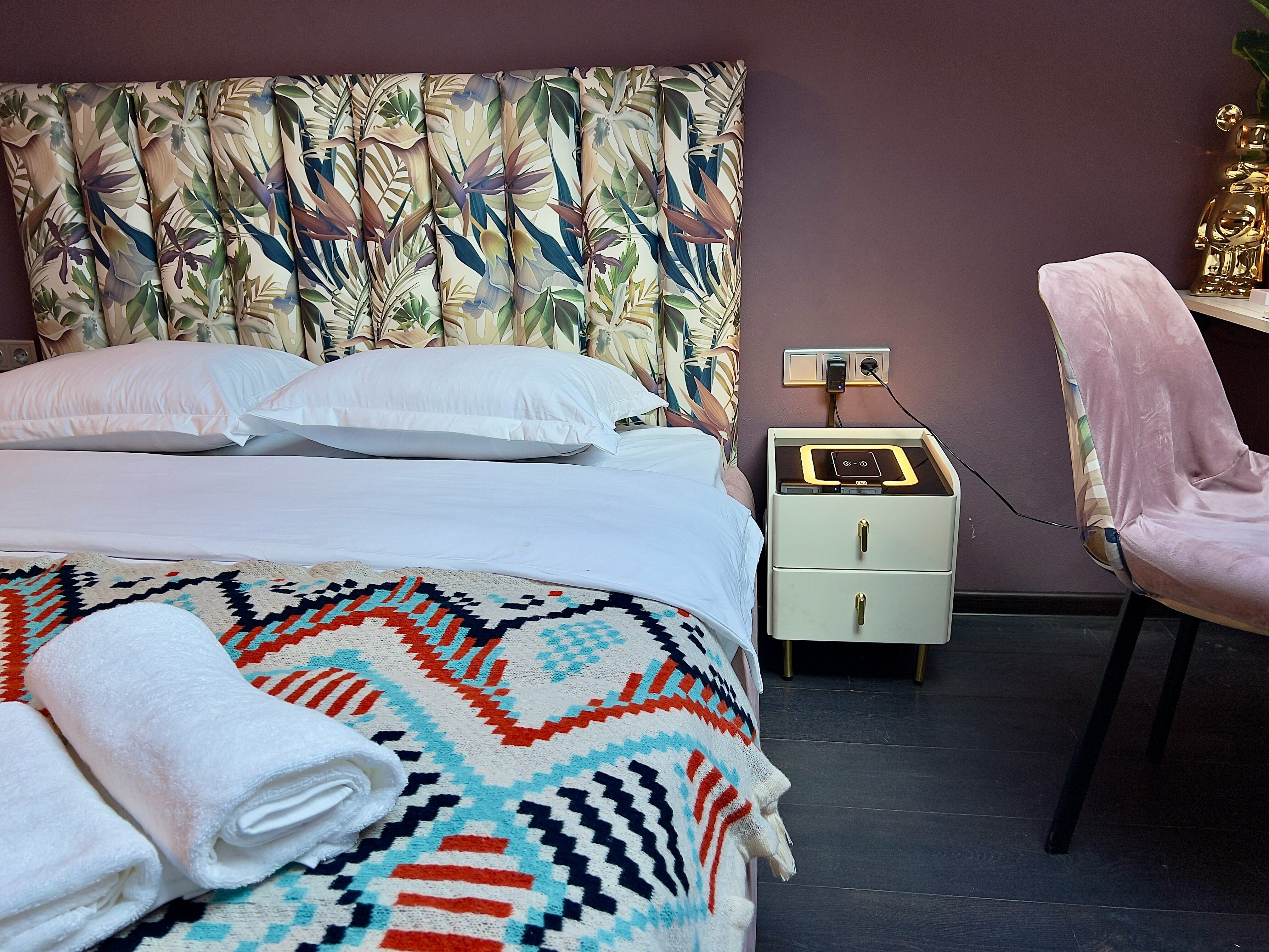 Двухместный номер Делюкс с 1 кроватью и душем