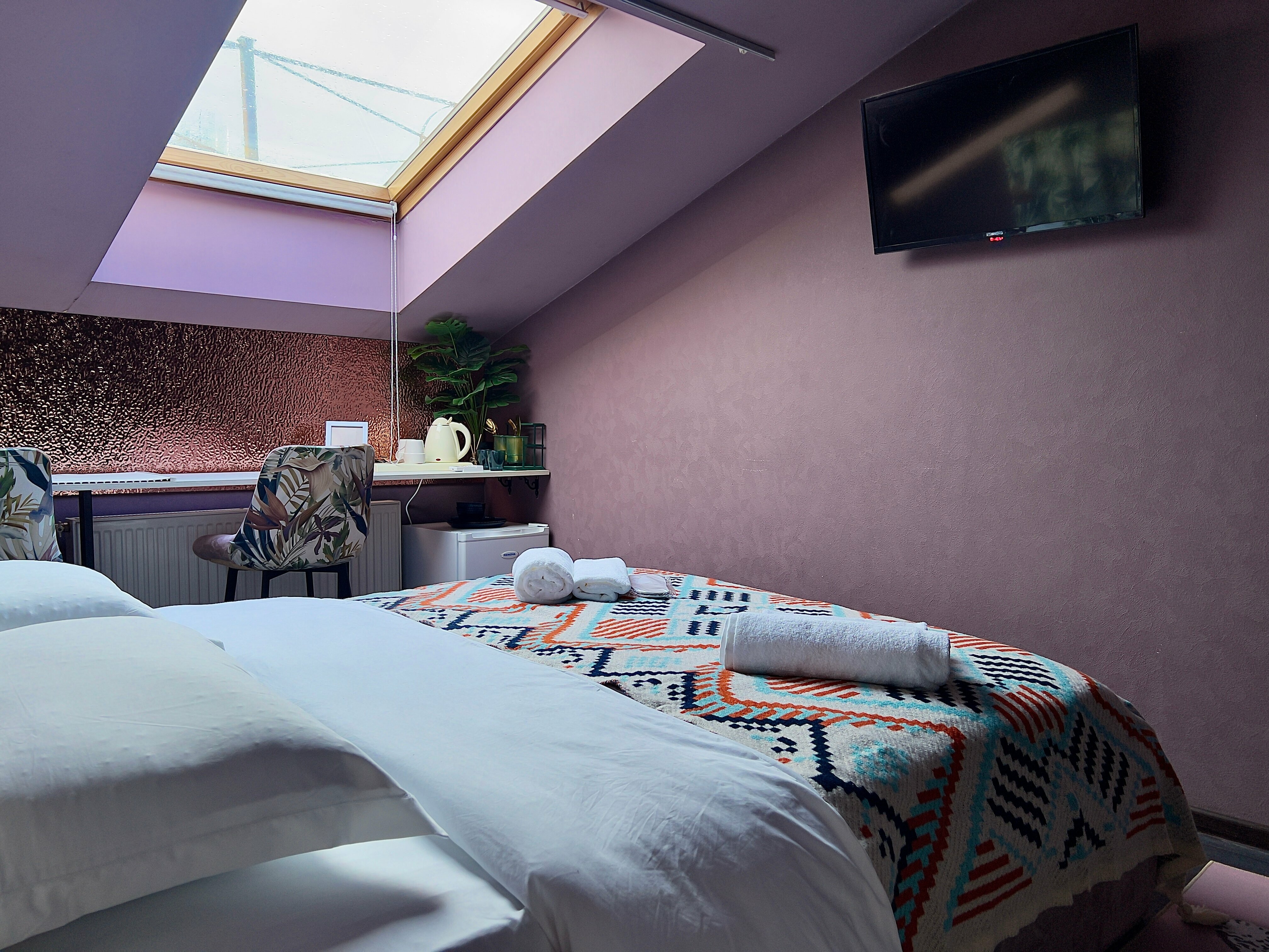 Двухместный номер Делюкс с 1 кроватью и душем