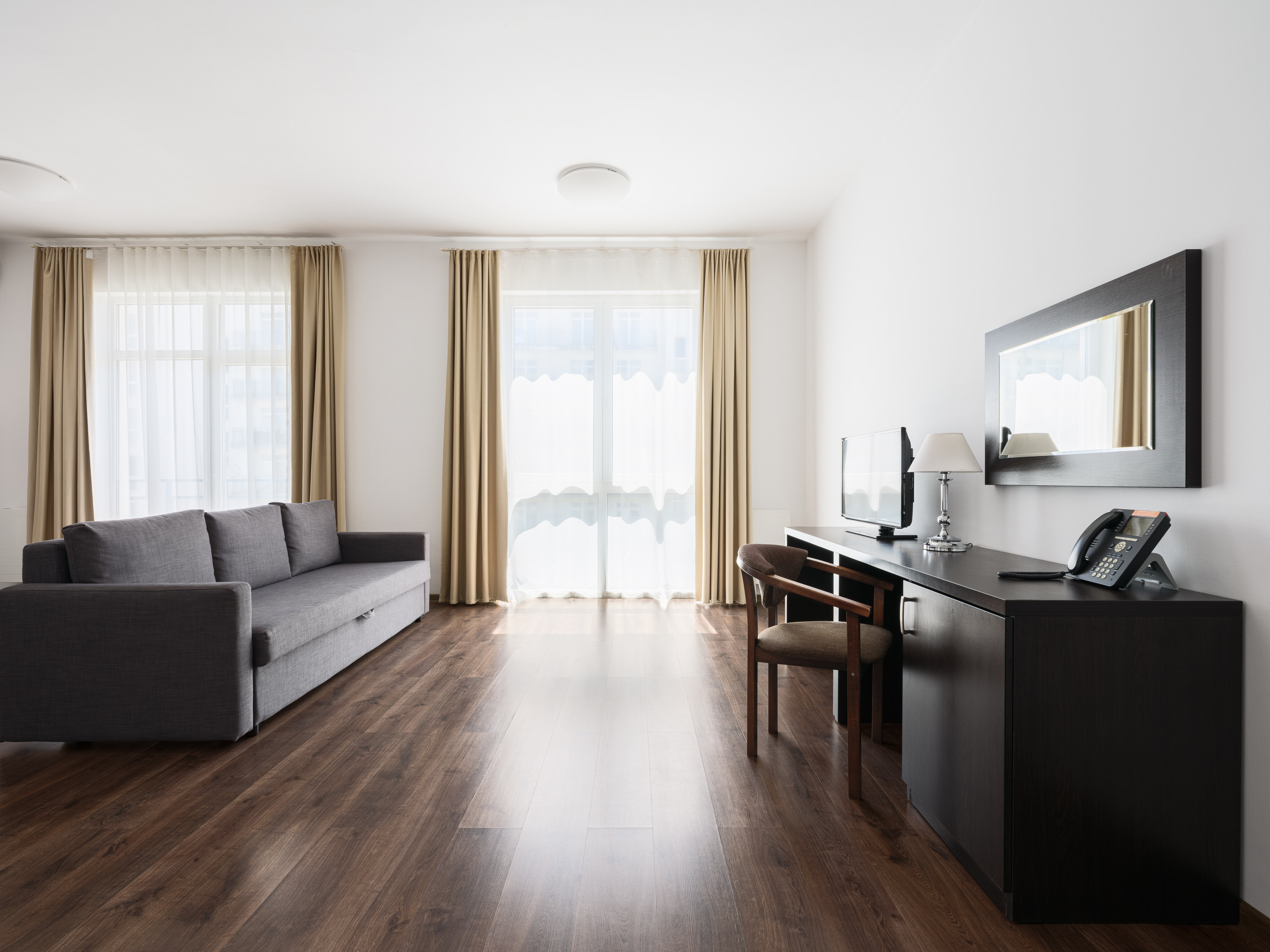 Студия с кухней