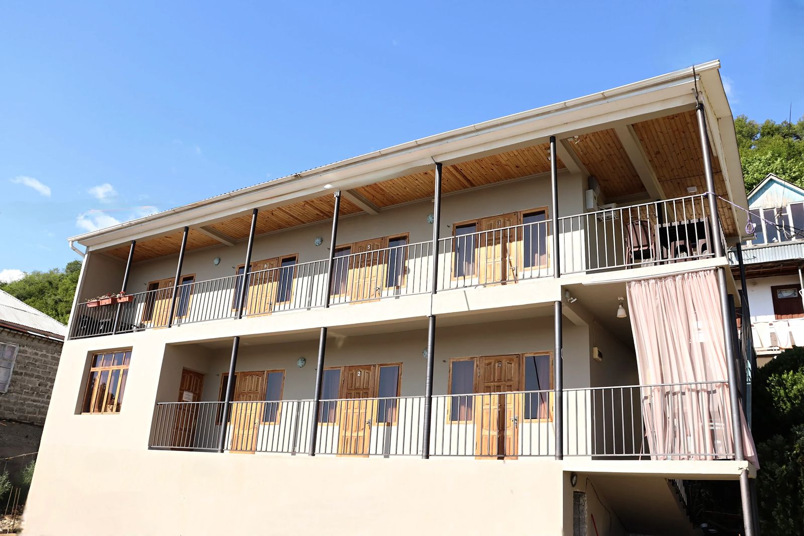 Двухместный номер с 1 кроватью и балконом, вид на море