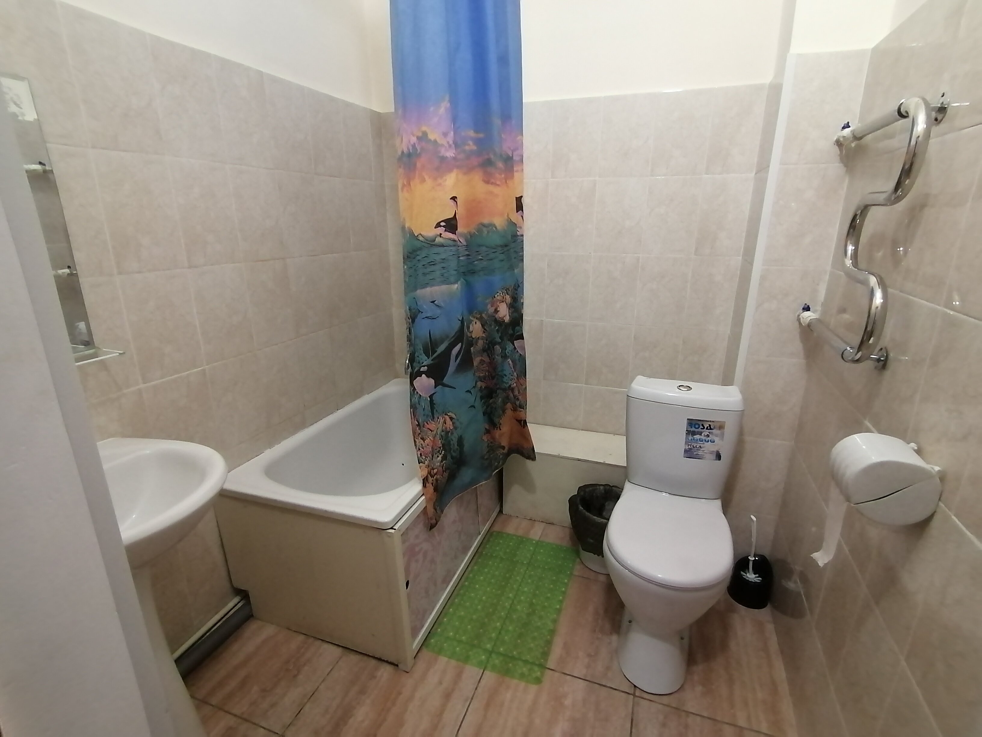 Двухместный номер с 2 отдельными кроватями и ванной