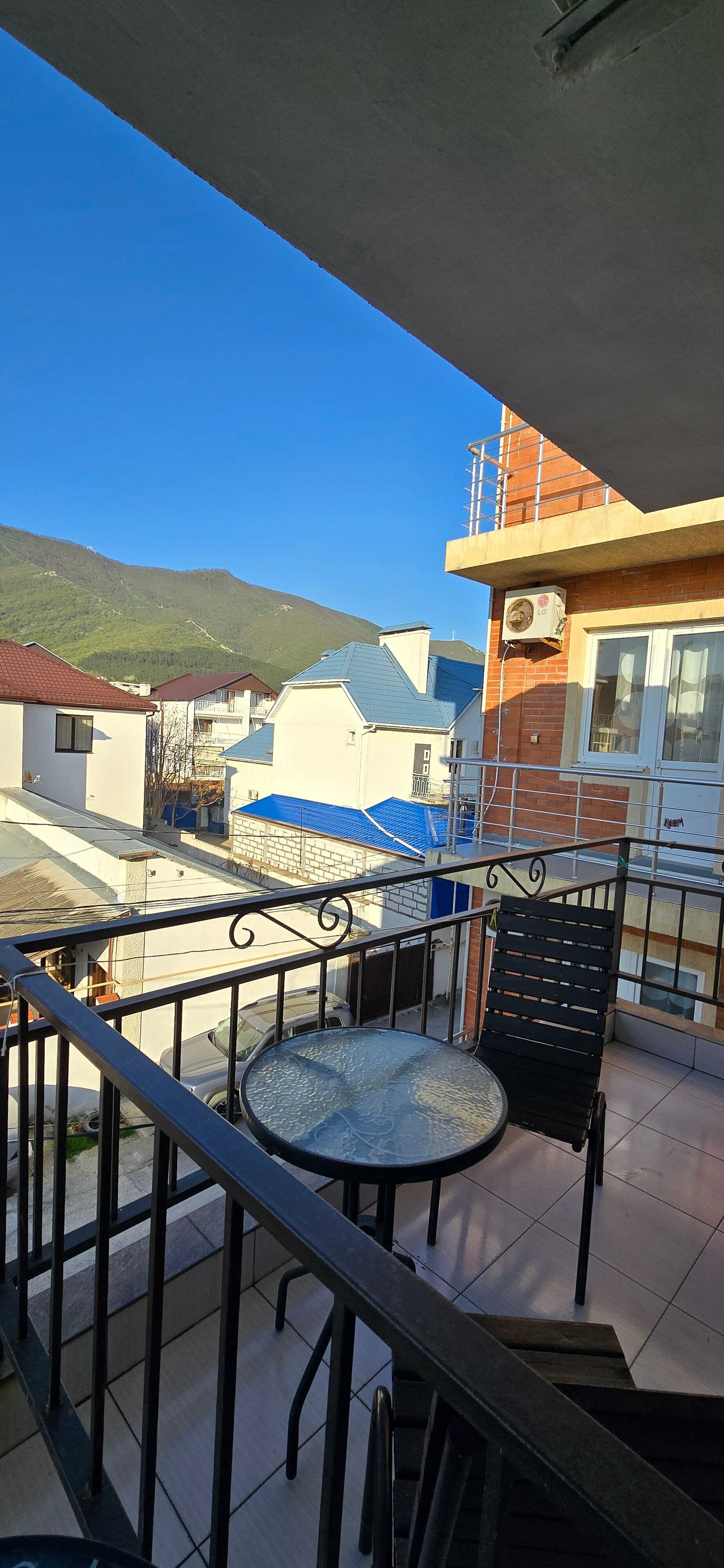 Двухместный номер с 1 кроватью и видом на горы