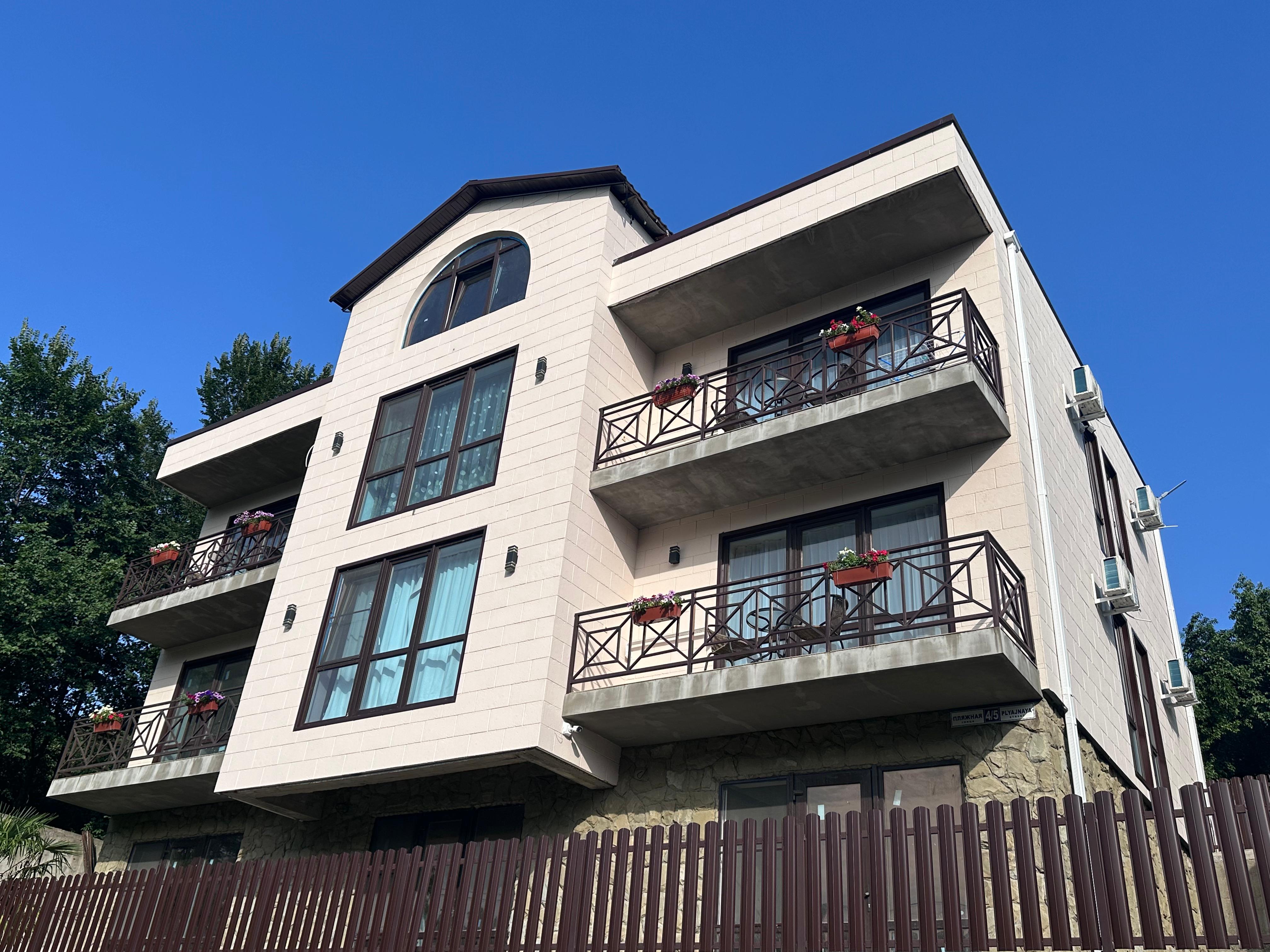 Двухместный номер с 1 кроватью и балконом