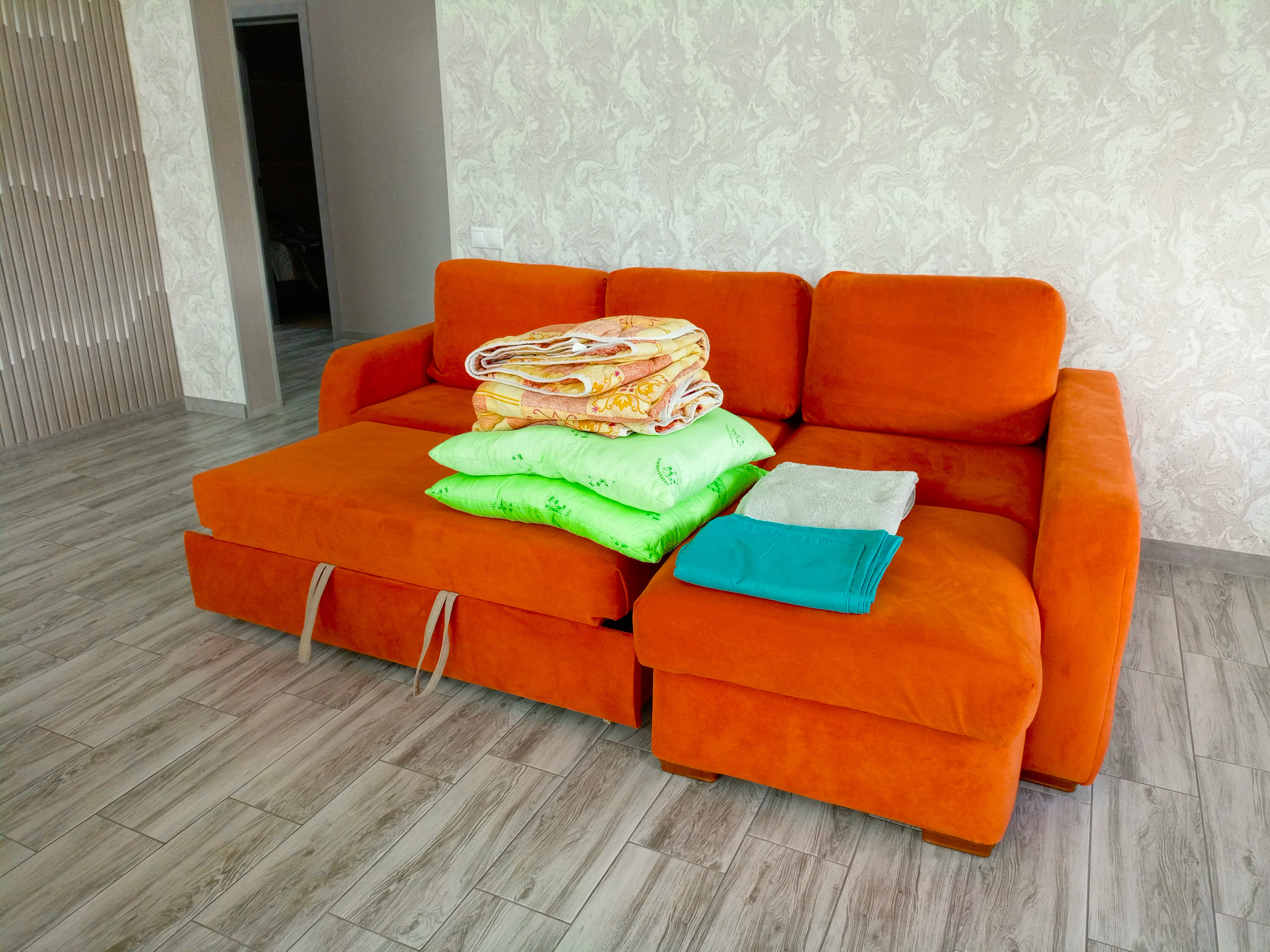 Дом с чаном, 3 спальни, одноэтажный, тёплые полы и беседка