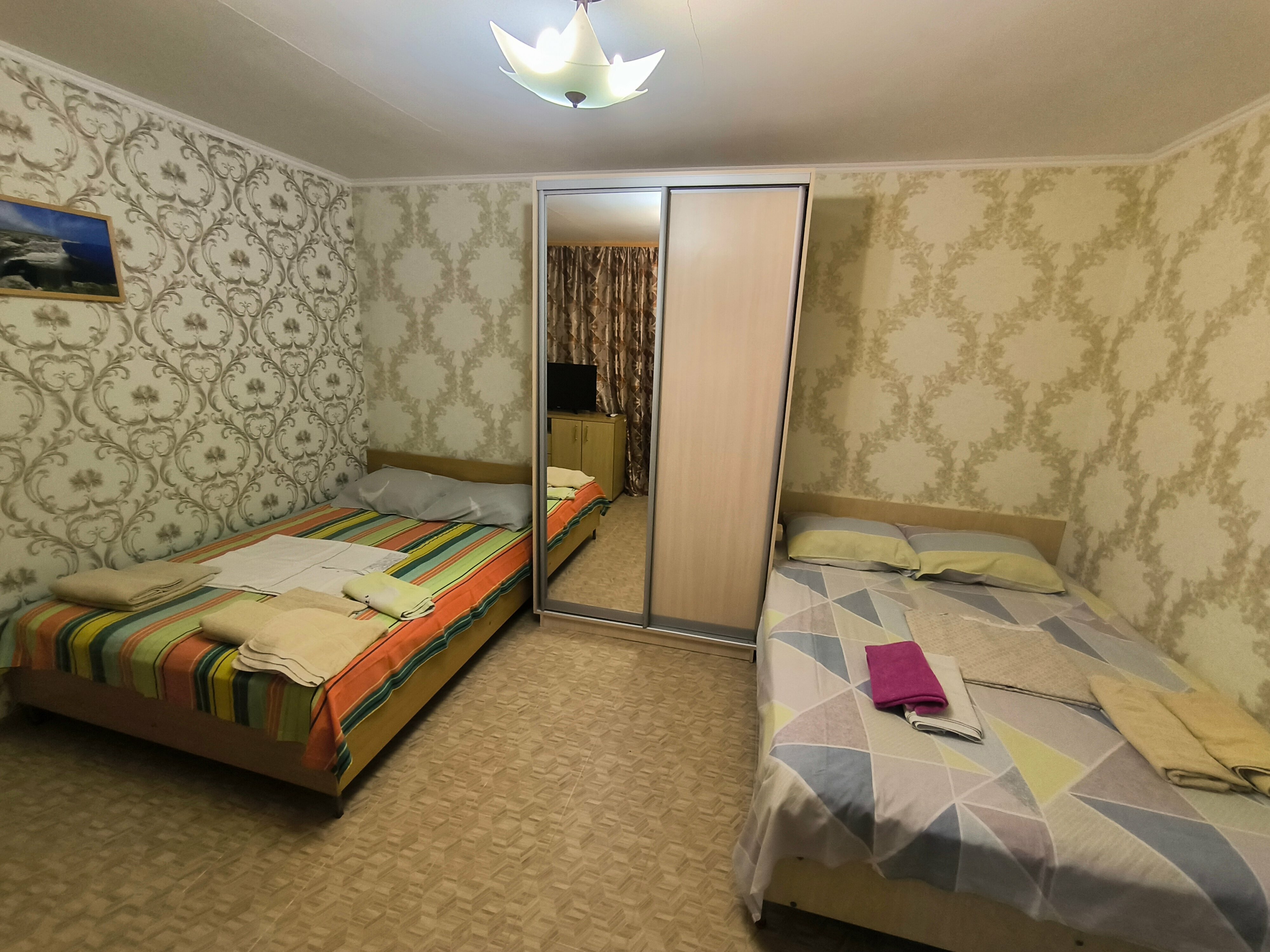 Номер с 2 кроватями размера «queen-size»