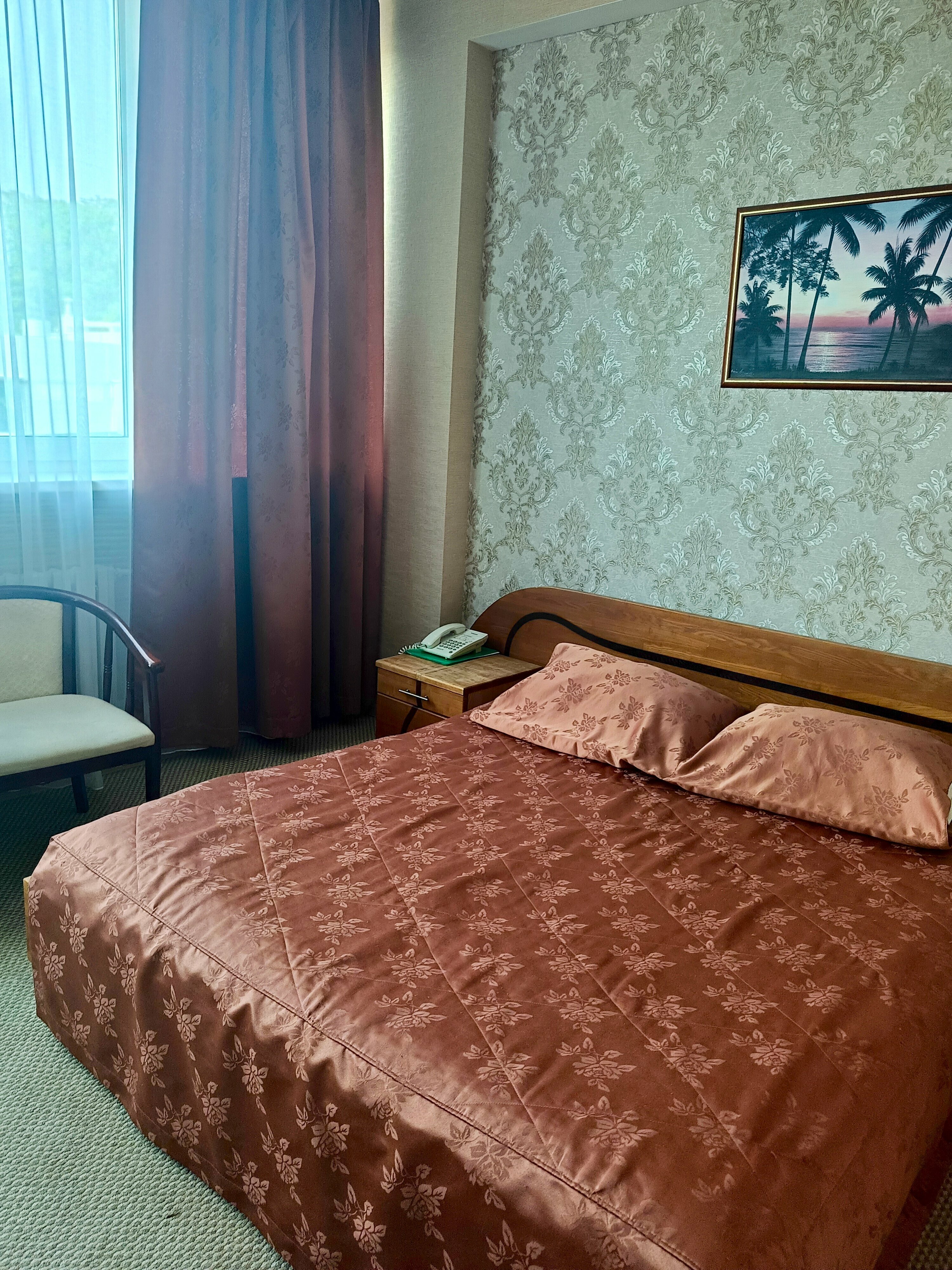 Номер с кроватью размера «king-size»