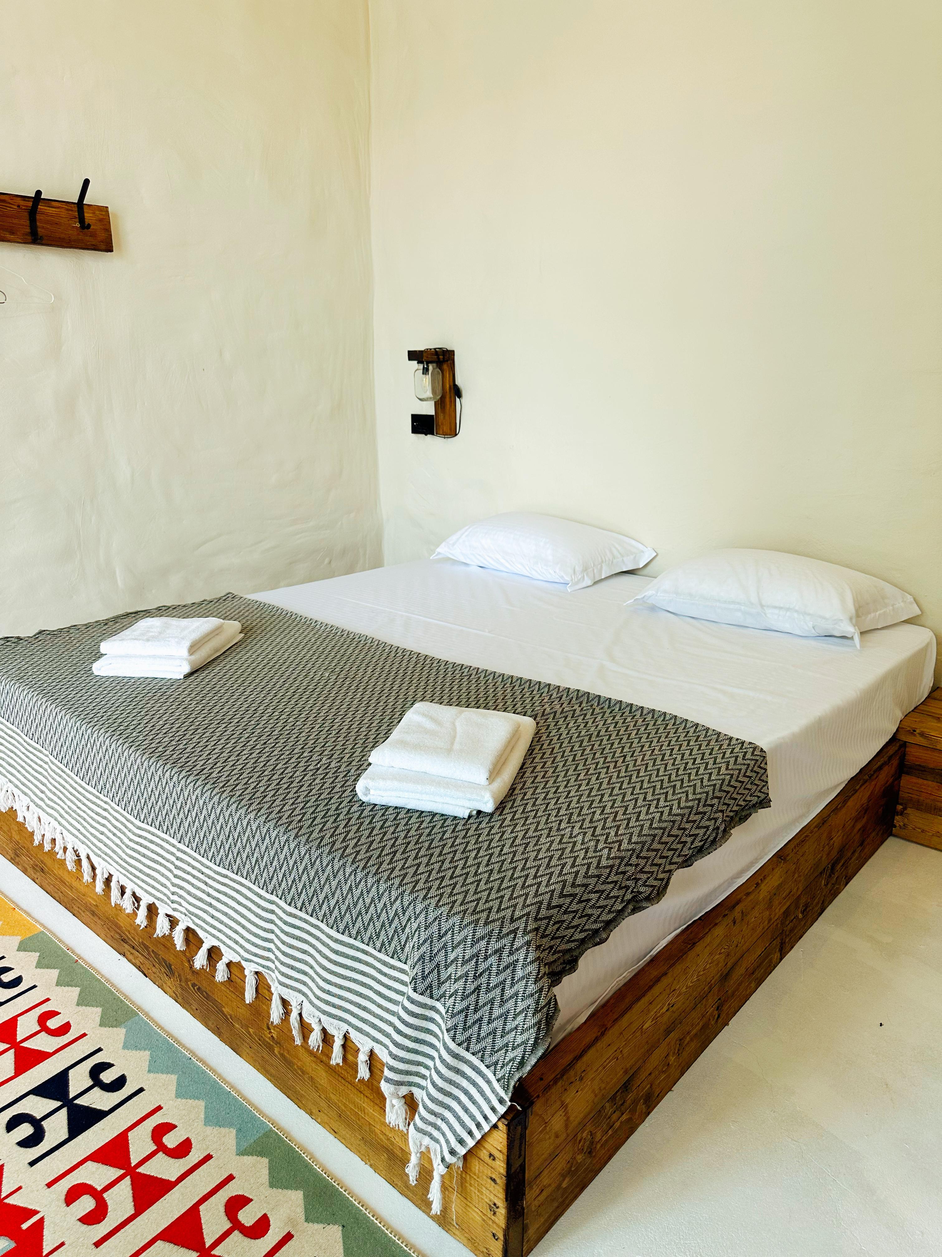 Двухместный номер с 1 кроватью и террасой