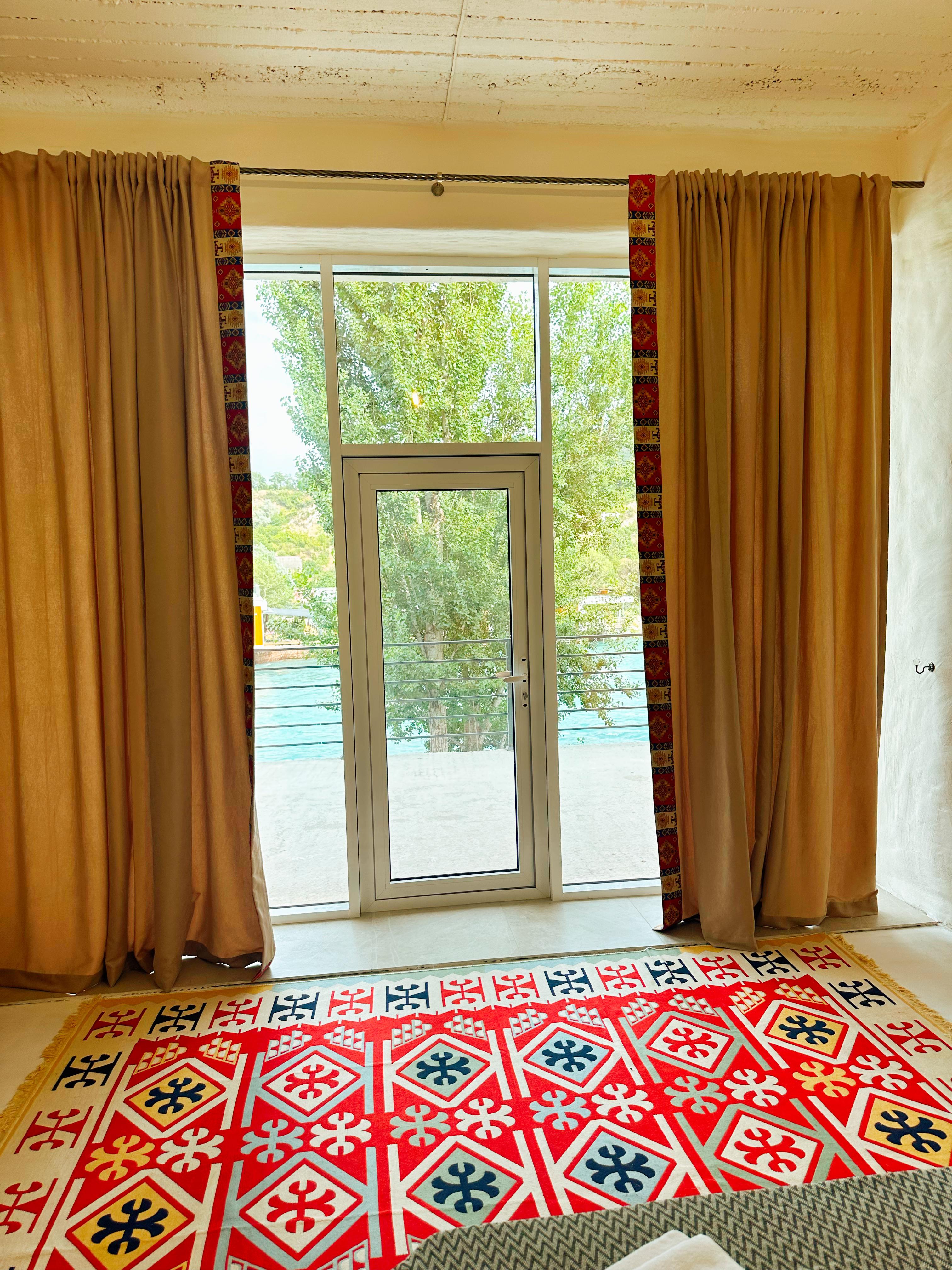 Двухместный номер с 1 кроватью и террасой