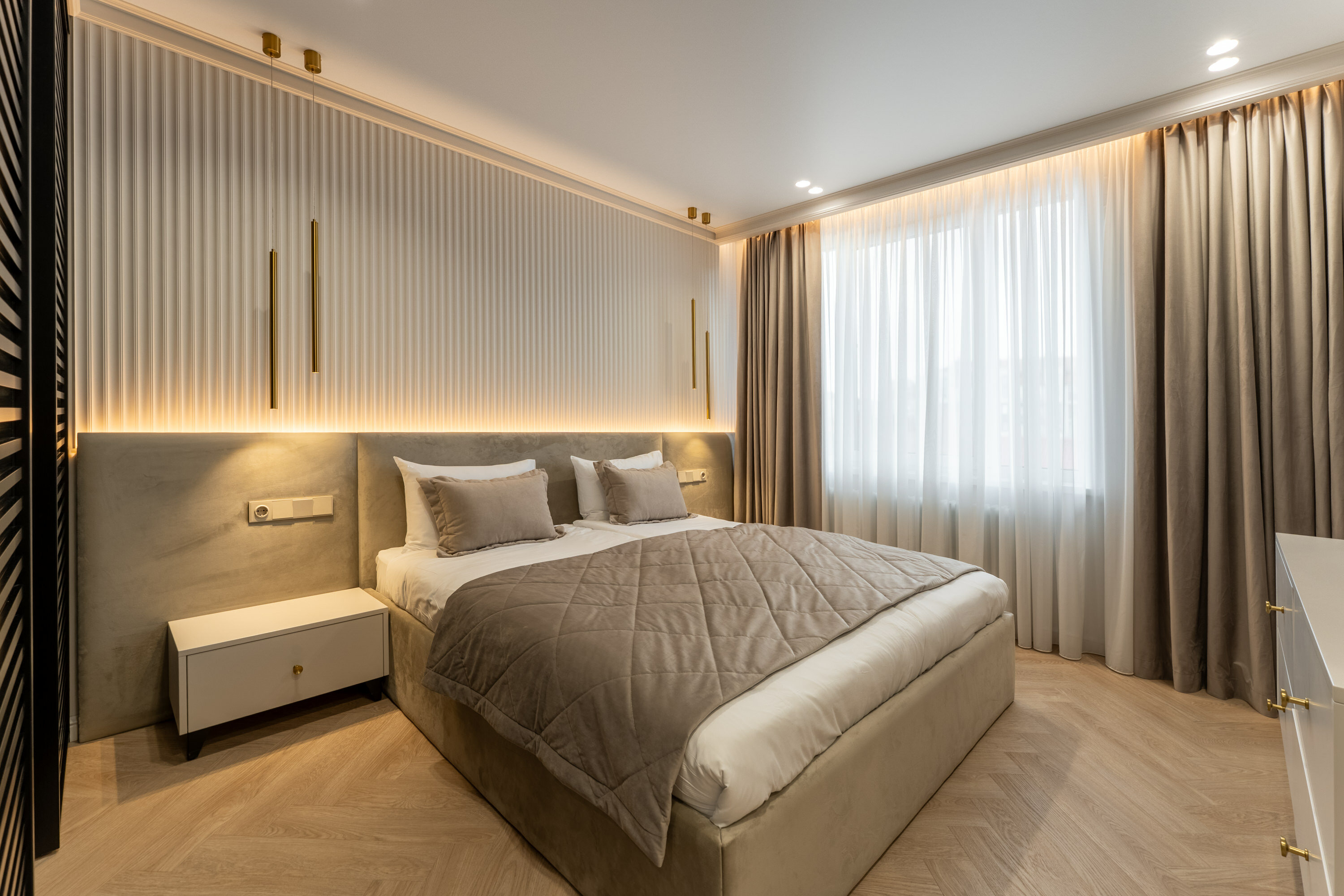 1-к квартира Virginia с ванной и лоджией