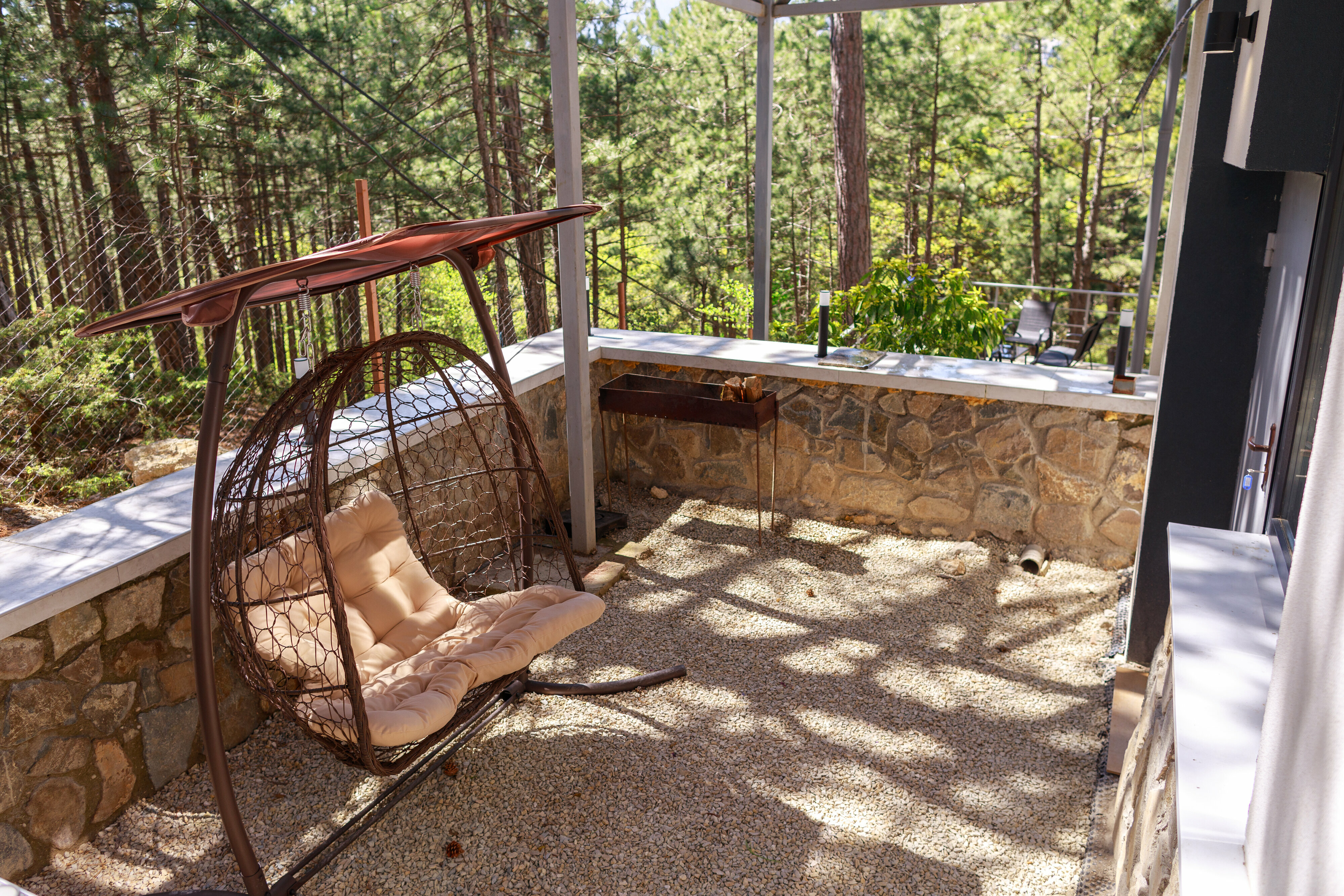 Студия с двориком