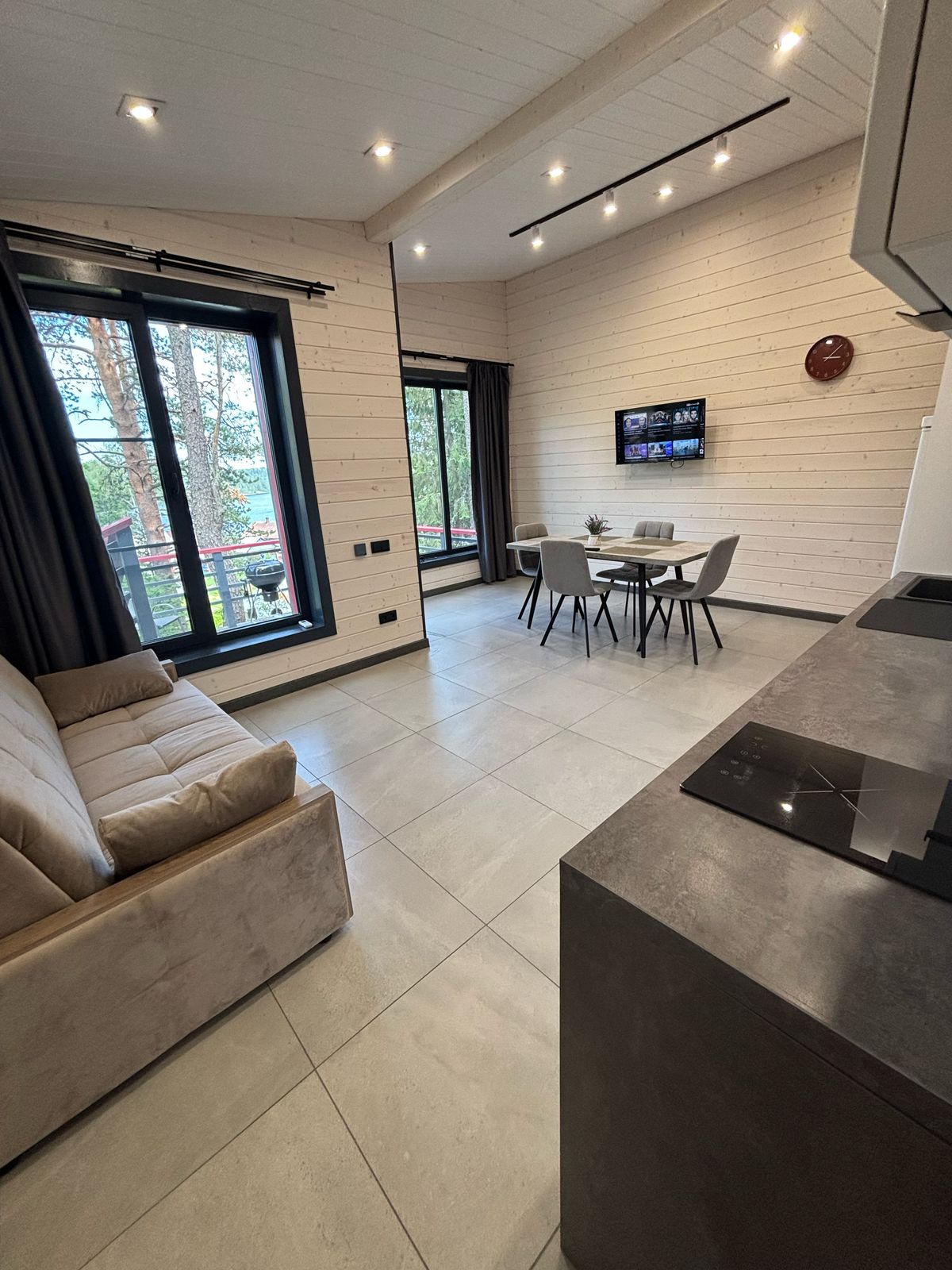 Коттедж с видом на озеро