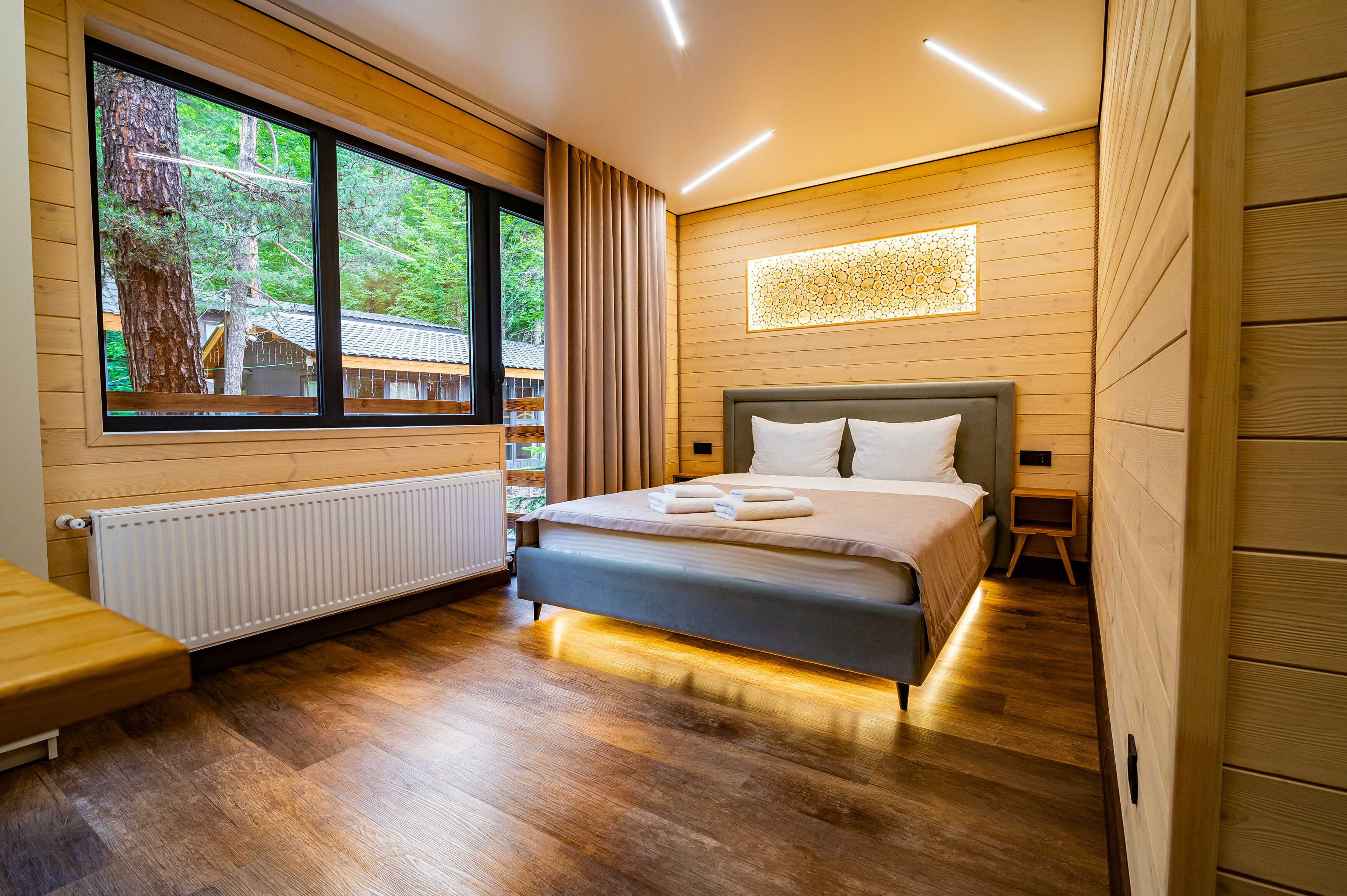 Двухместный номер с 1 кроватью и балконом