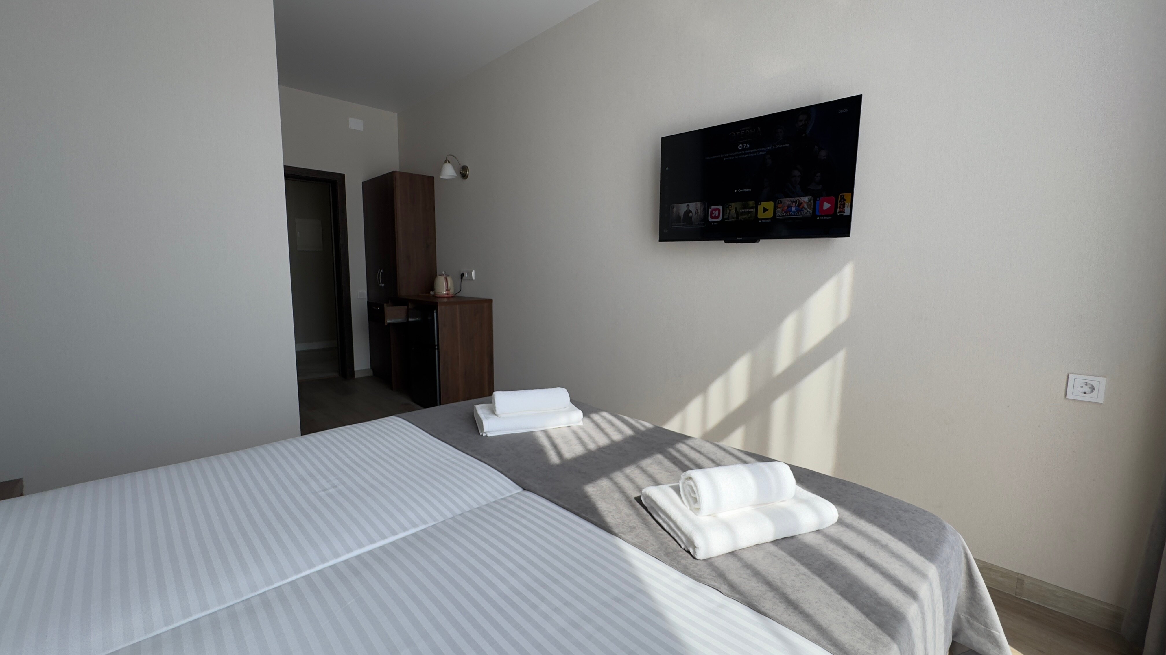 Двухместный номер с 2 отдельными кроватями и балконом