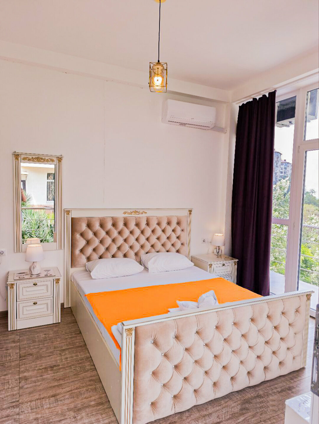 Двухместный номер с 1 кроватью и видом на море