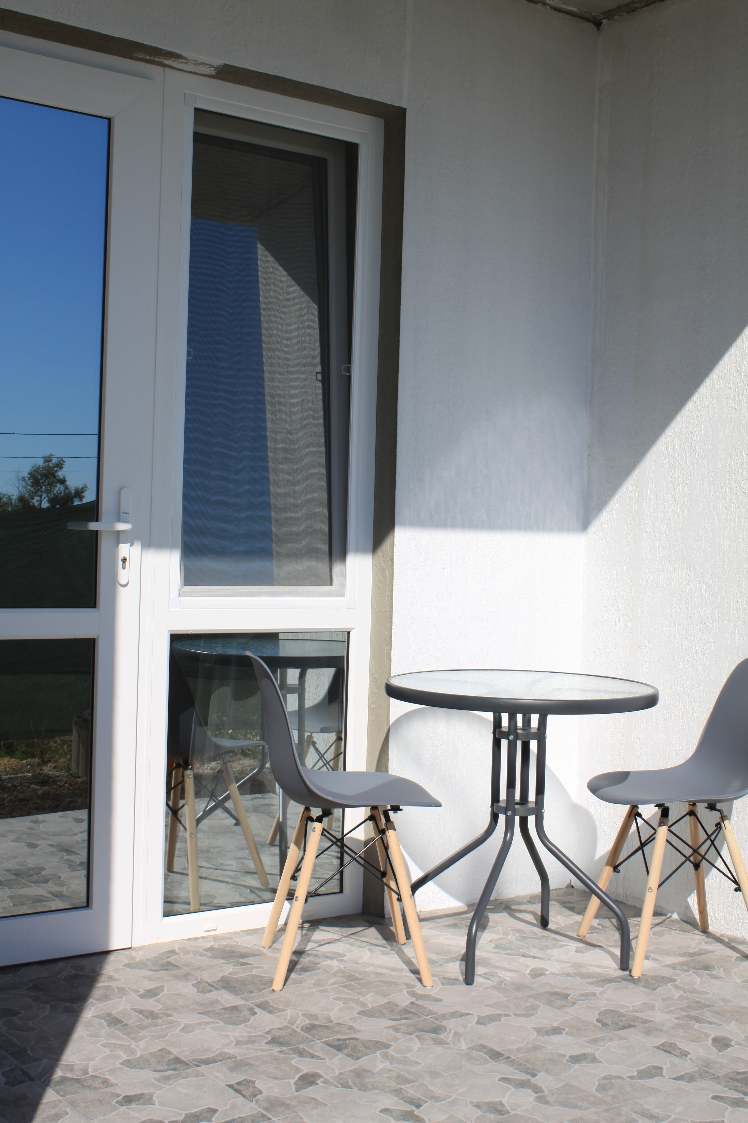 Двухместный номер с 2 отдельными кроватями и террасой