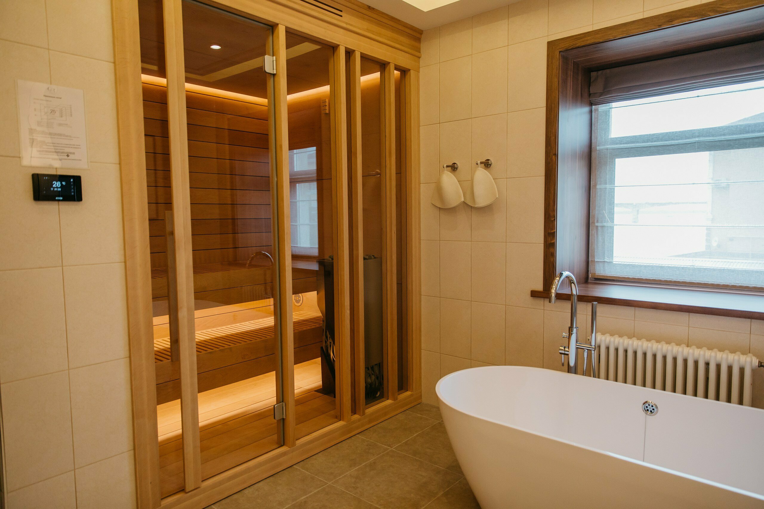 Люкс с сауной