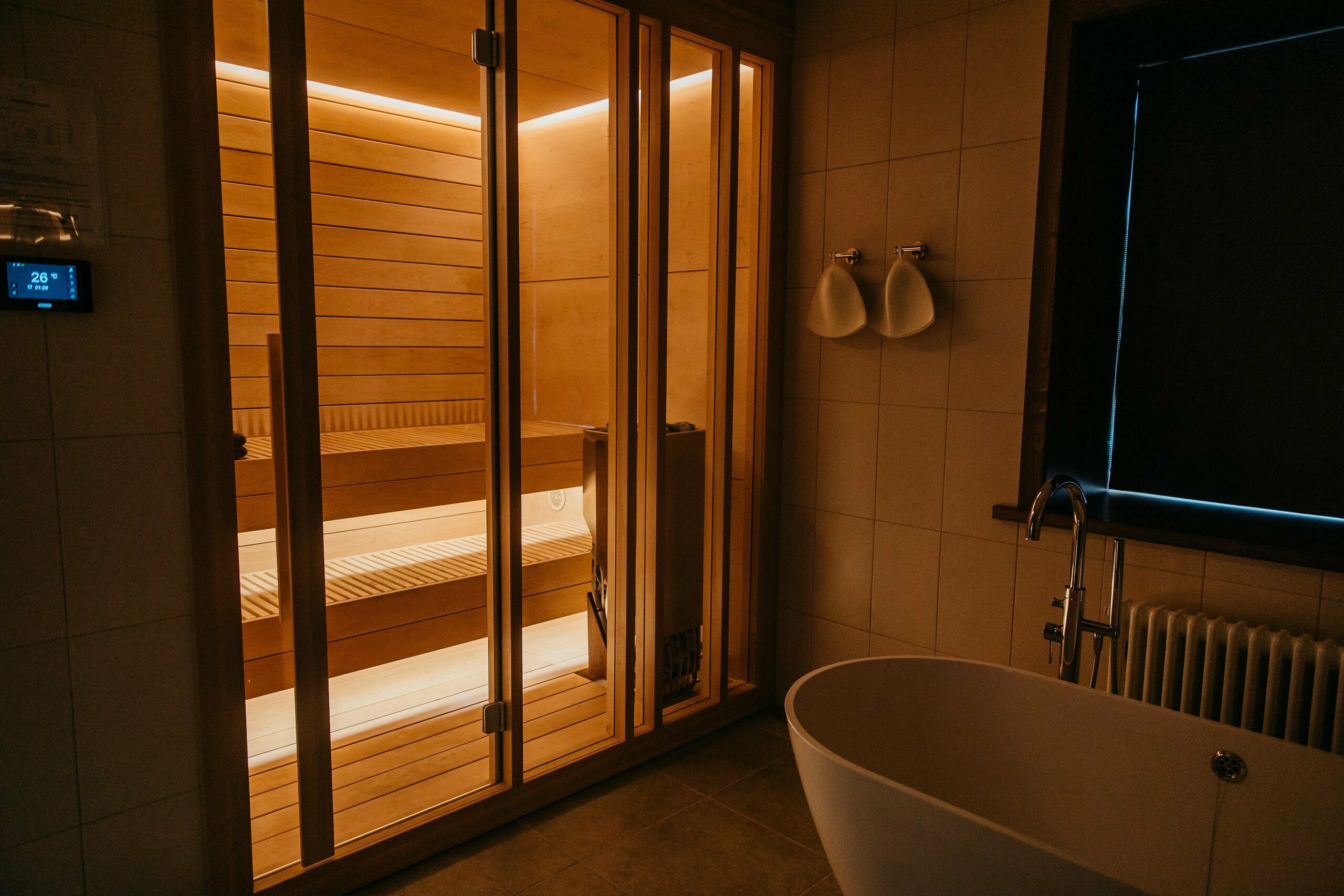 Люкс с сауной