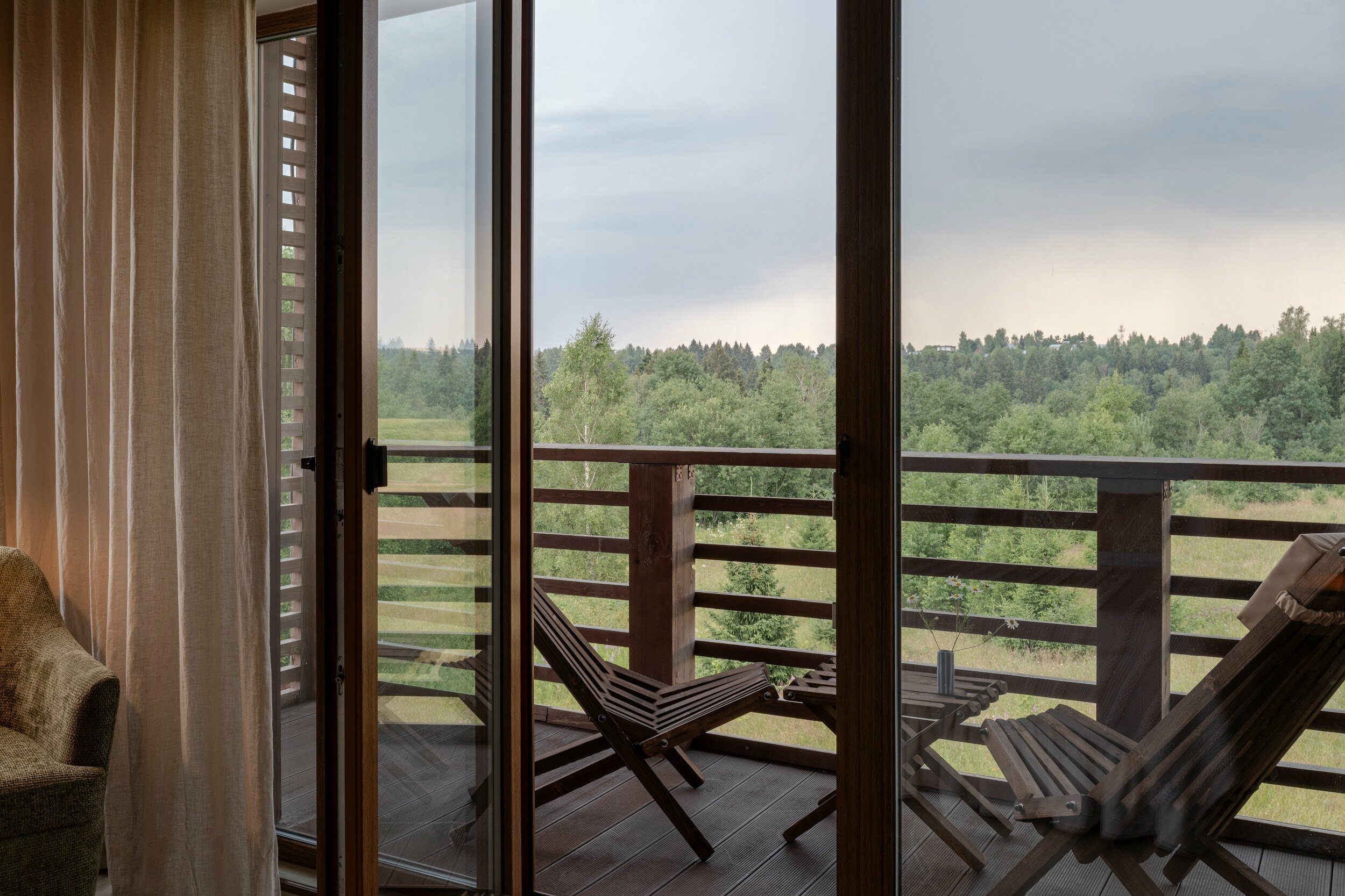 Семейный номер с балконом