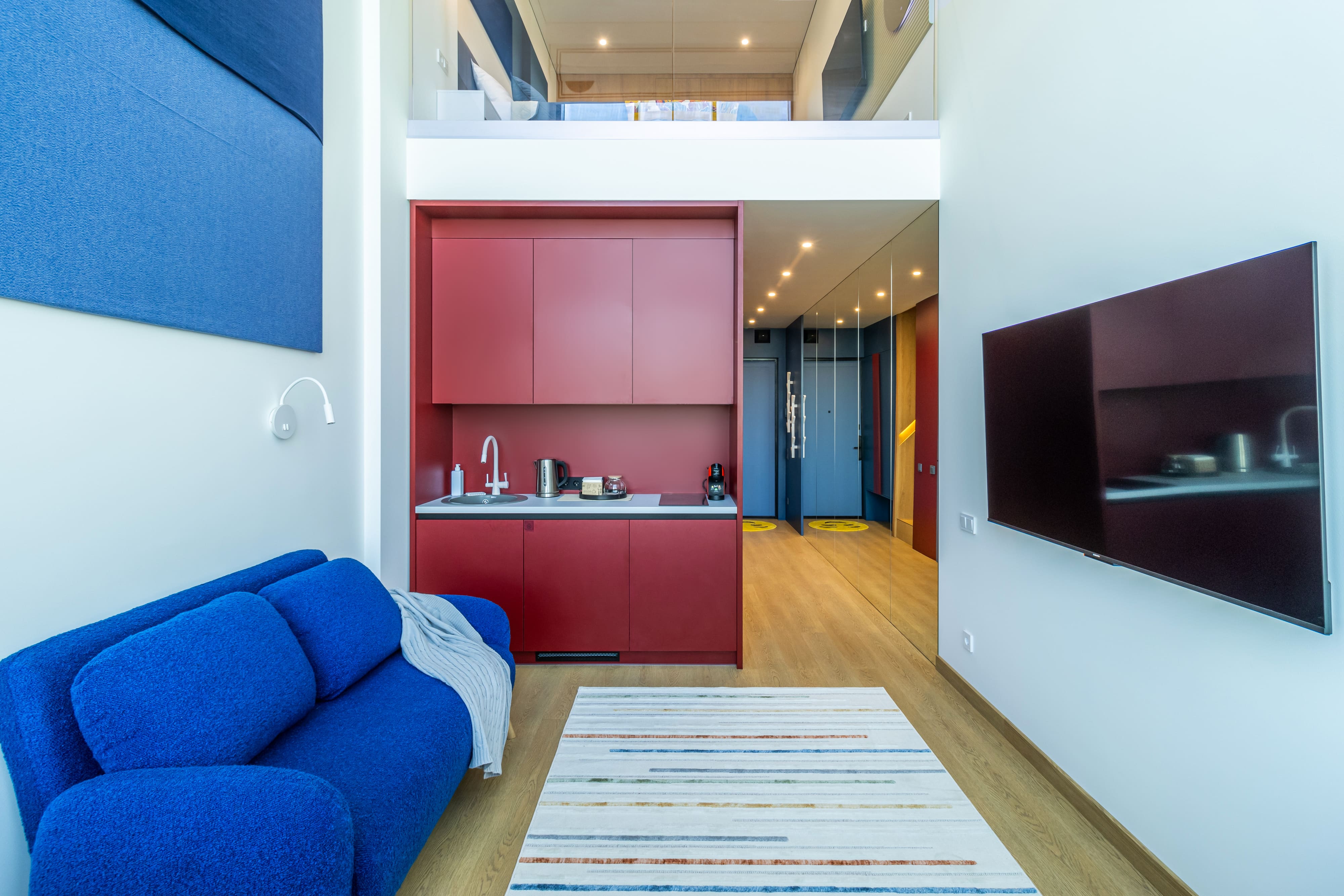 Двухуровневые апартаменты