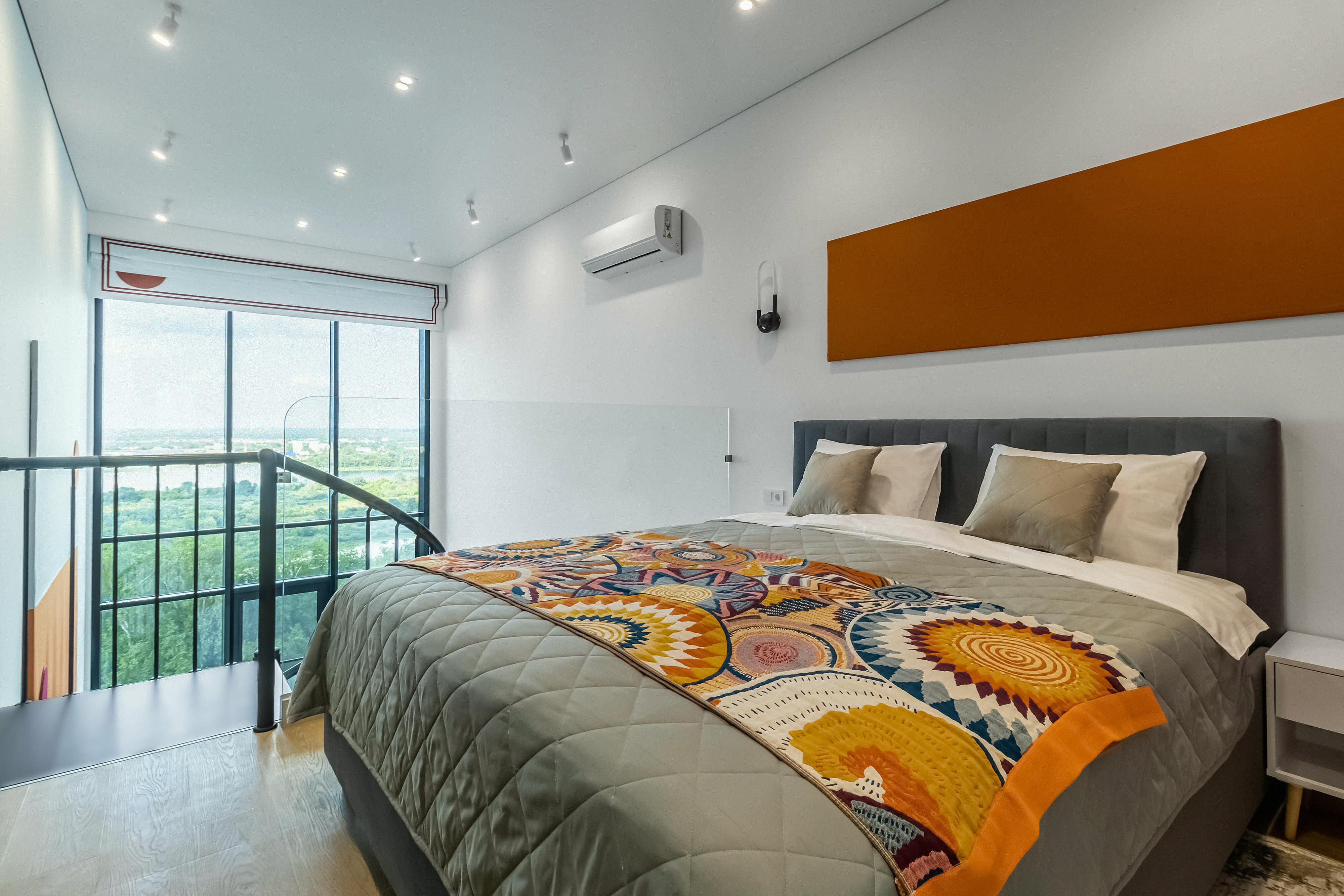 Двухуровневые апартаменты  с видом на Волгу