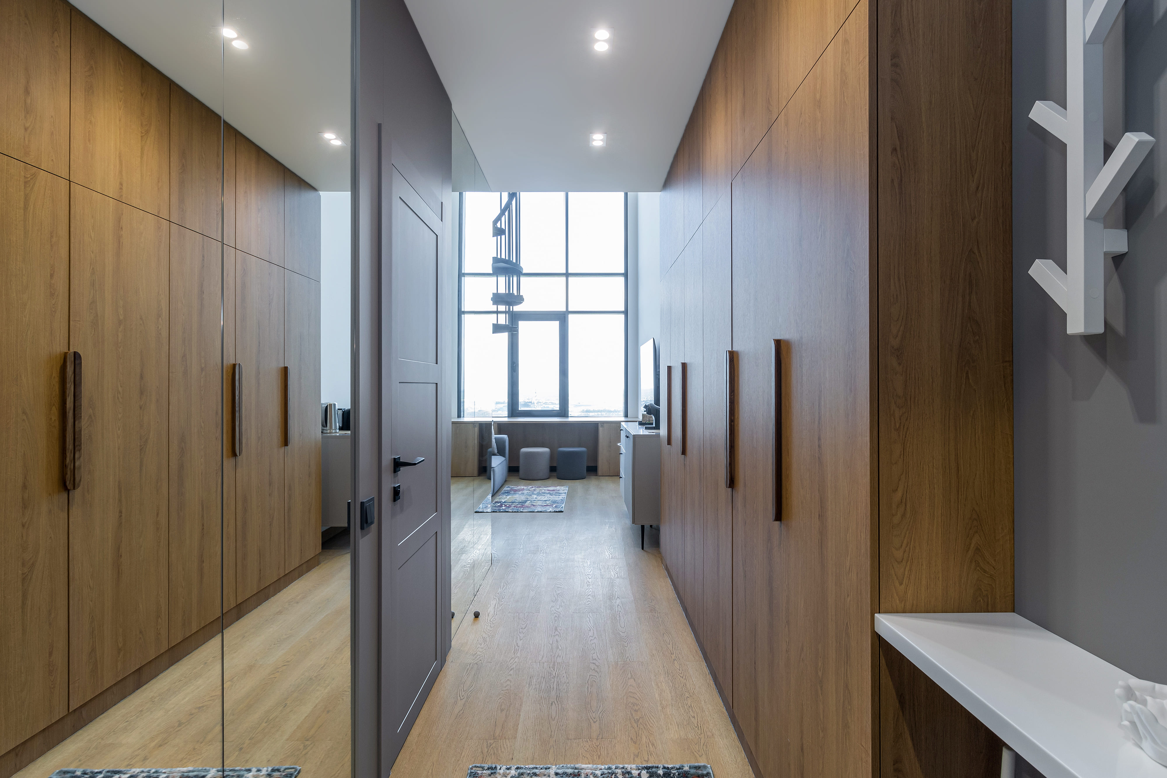 Двухуровневые апартаменты  с видом на Волгу