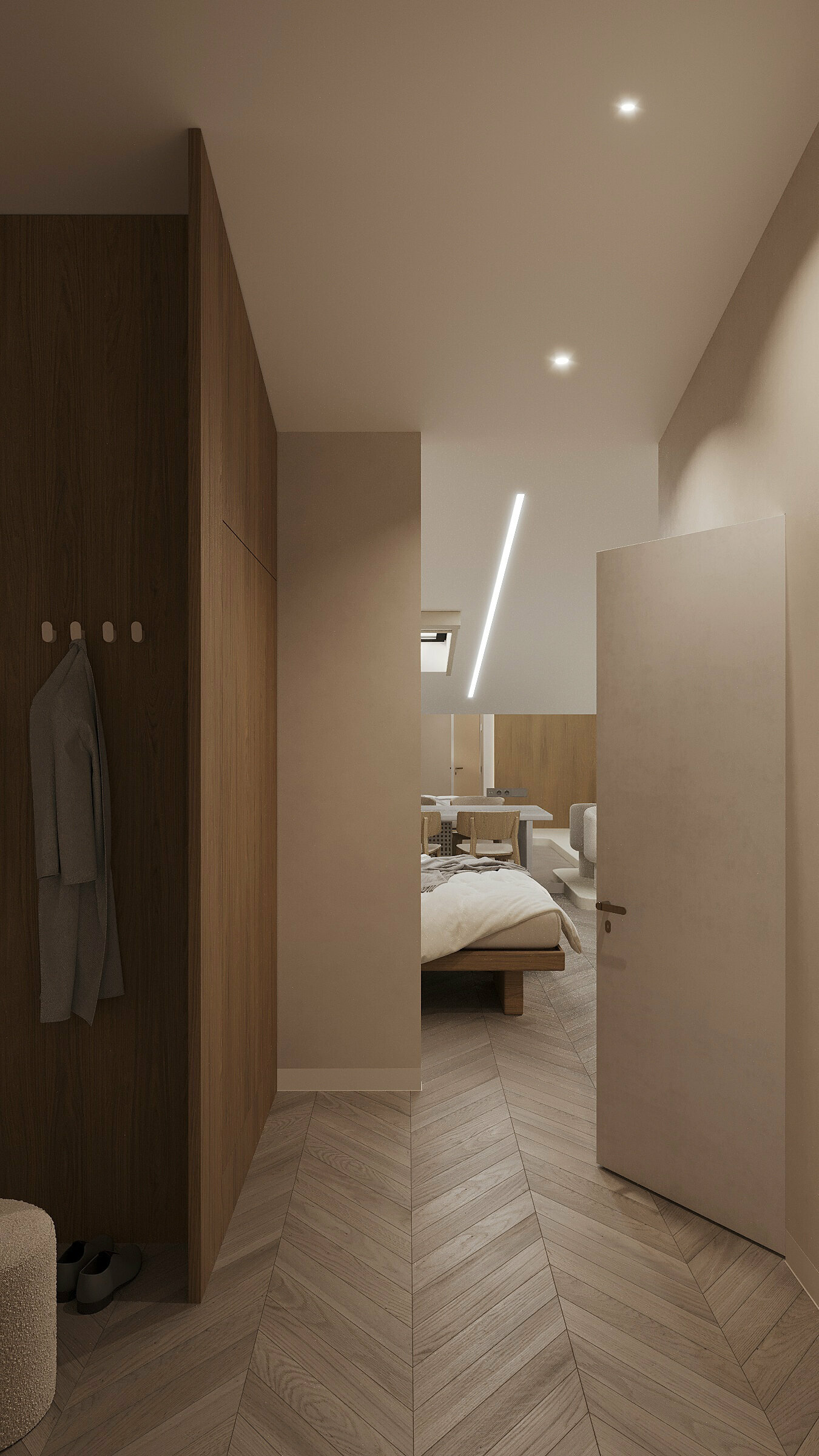 Супериор с ванной мансарда