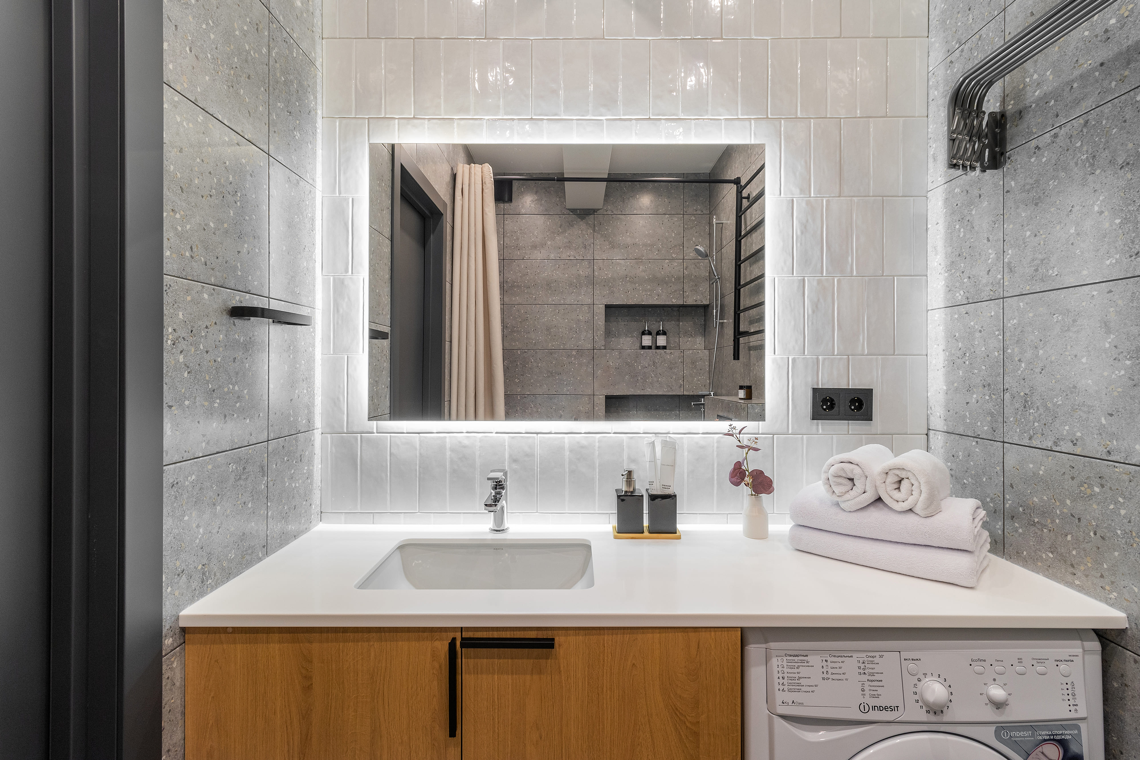 Студия Nordic с видом на Волгу