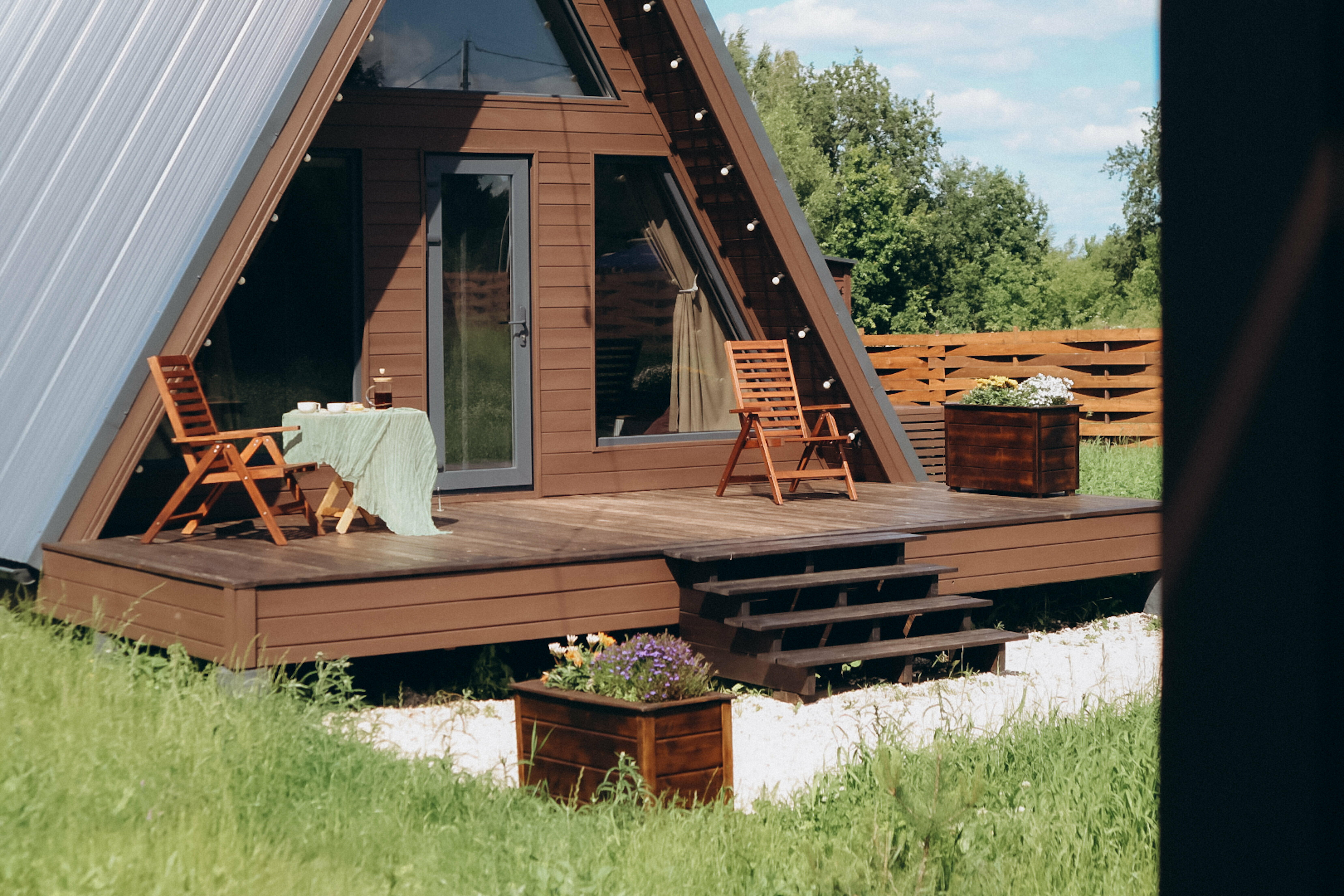 Дом с видом на лес