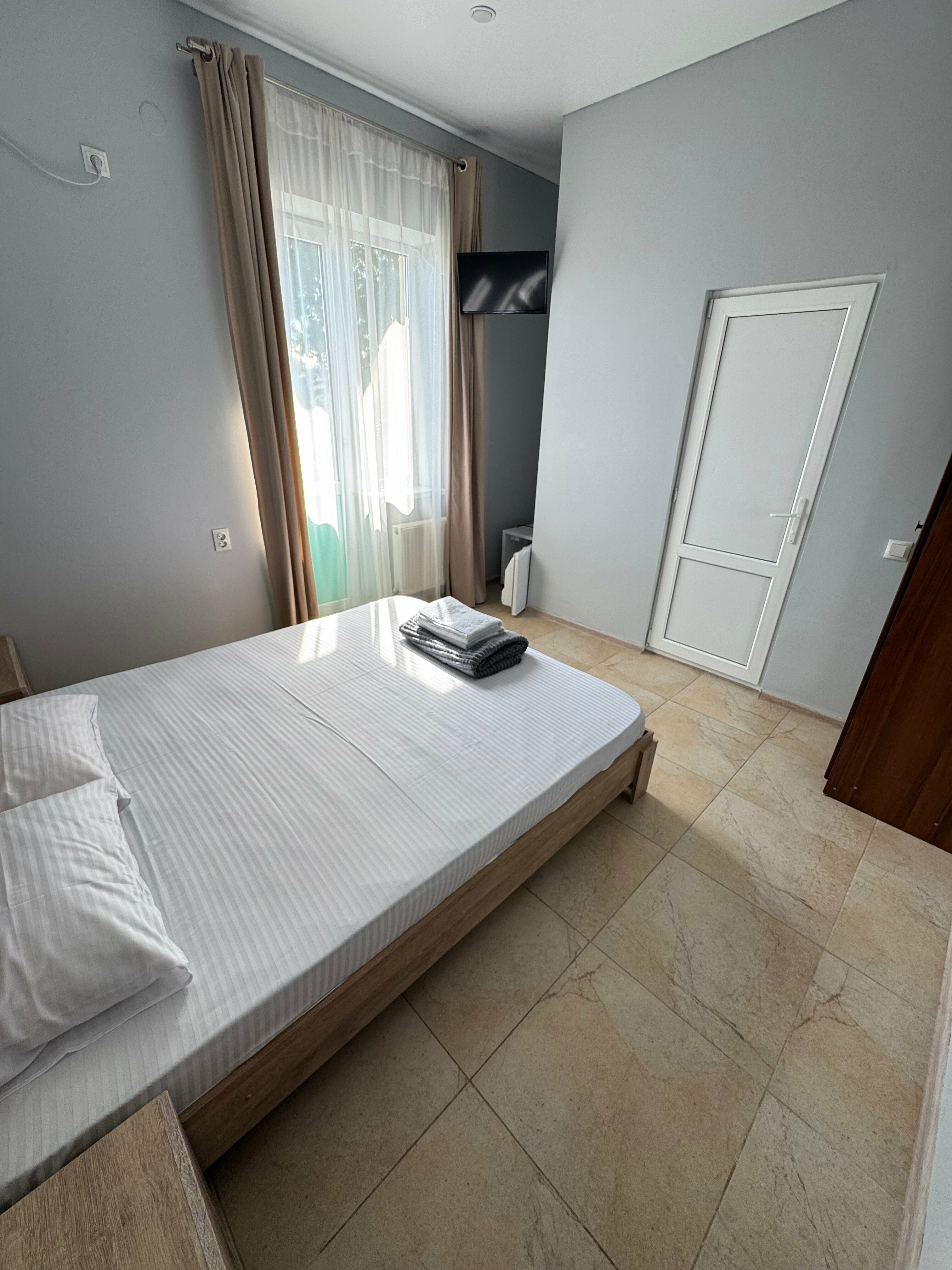 Двухместный номер с 1 кроватью и балконом