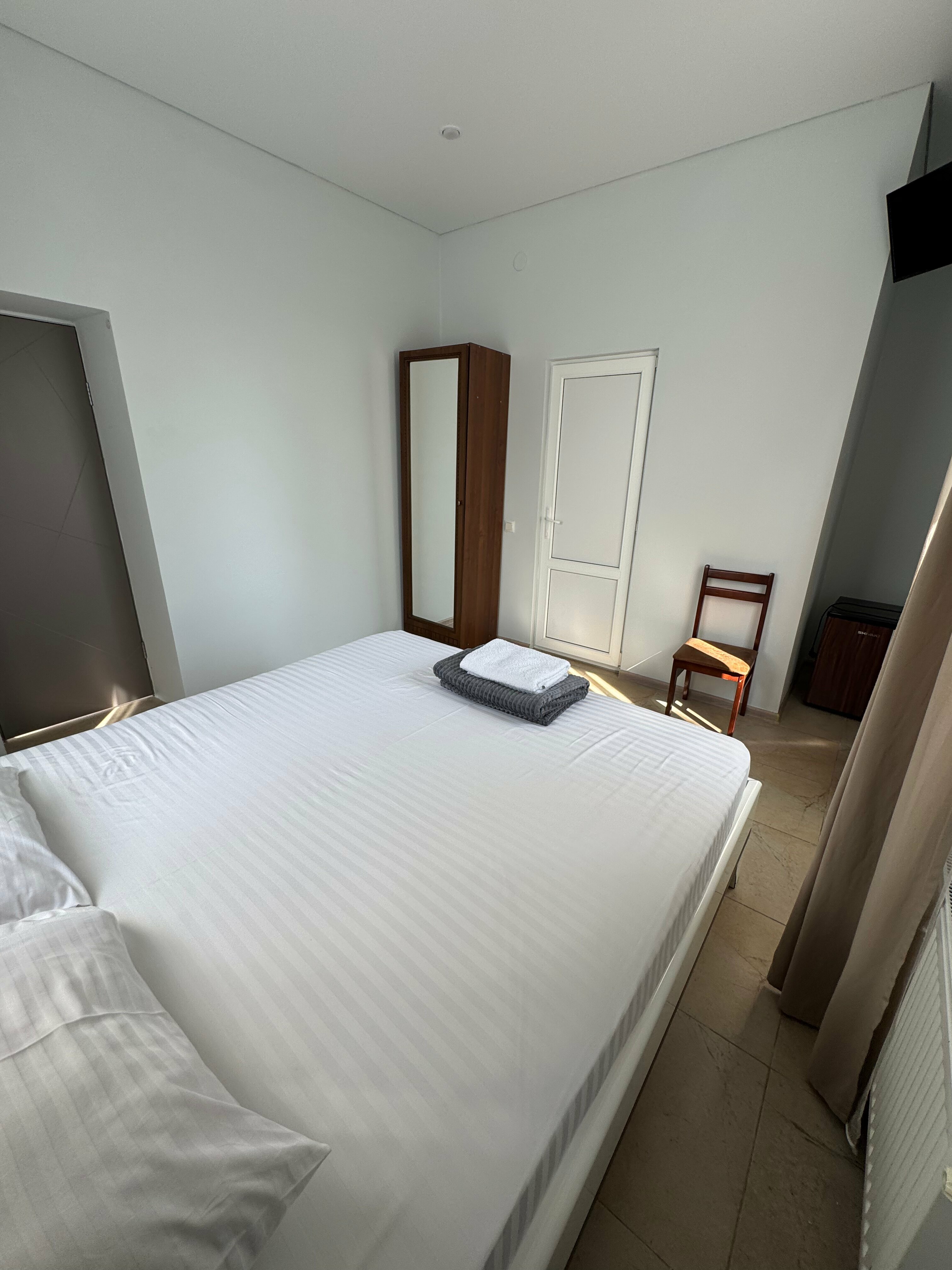 Двухместный номер с 1 кроватью и балконом