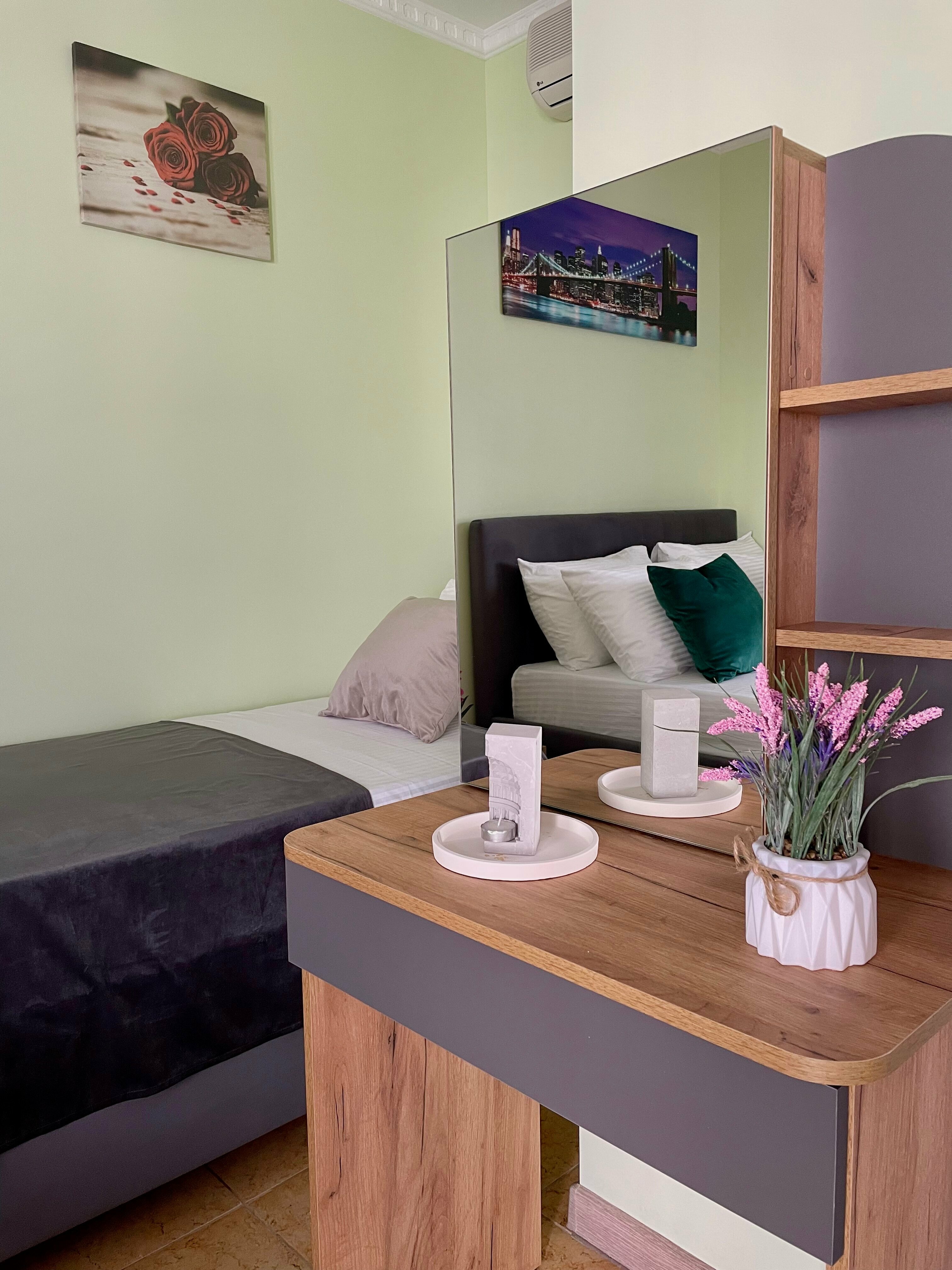 Трехместный номер с балконом