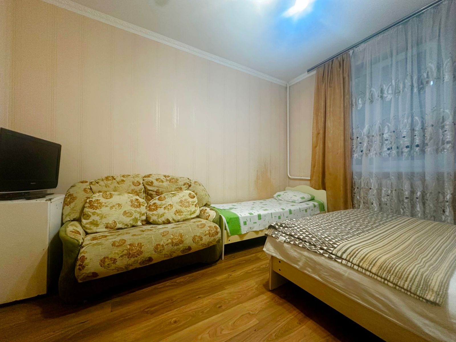 Бюджетный трехместный номер