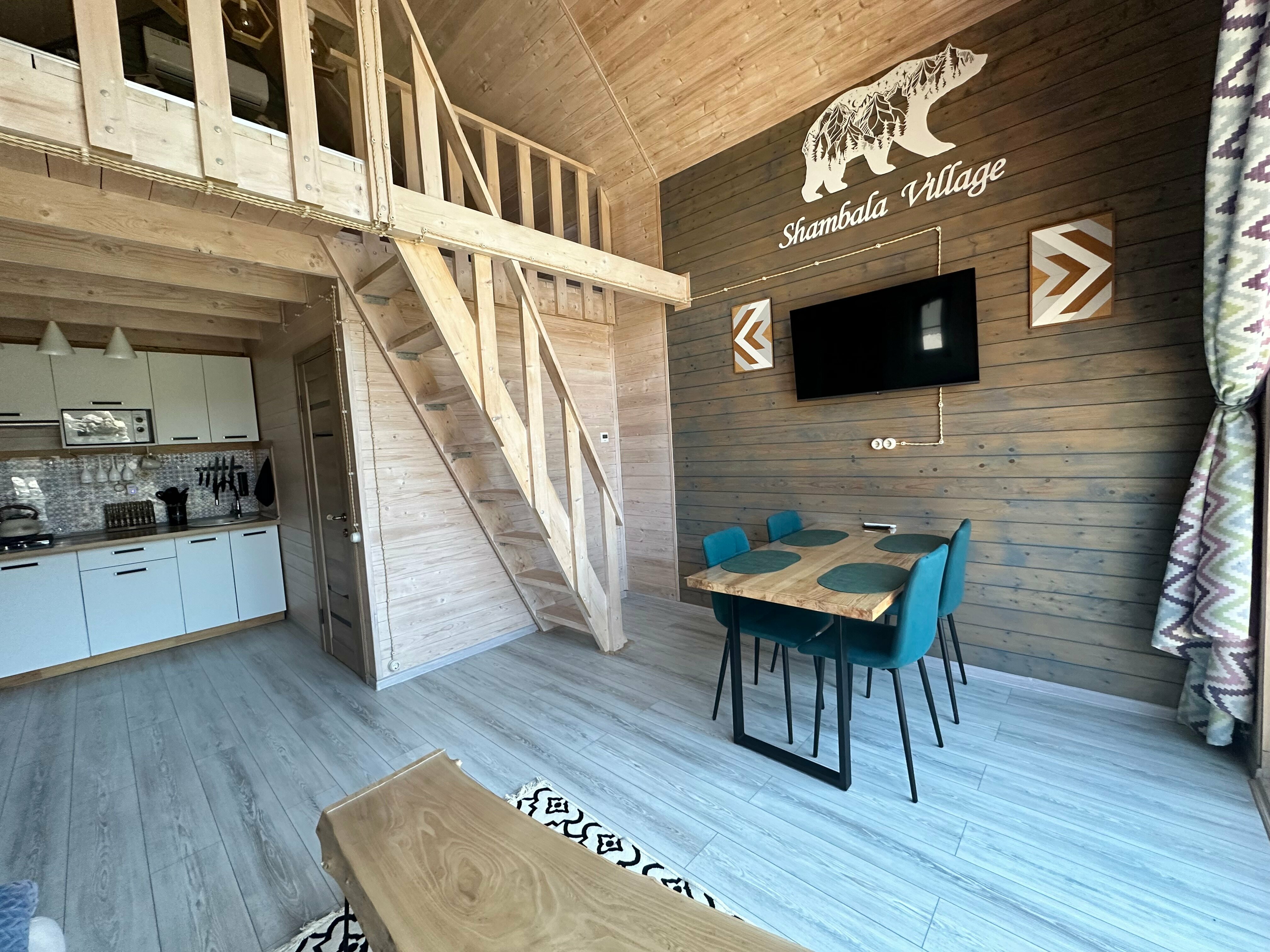 Барнхаус с видом на горы