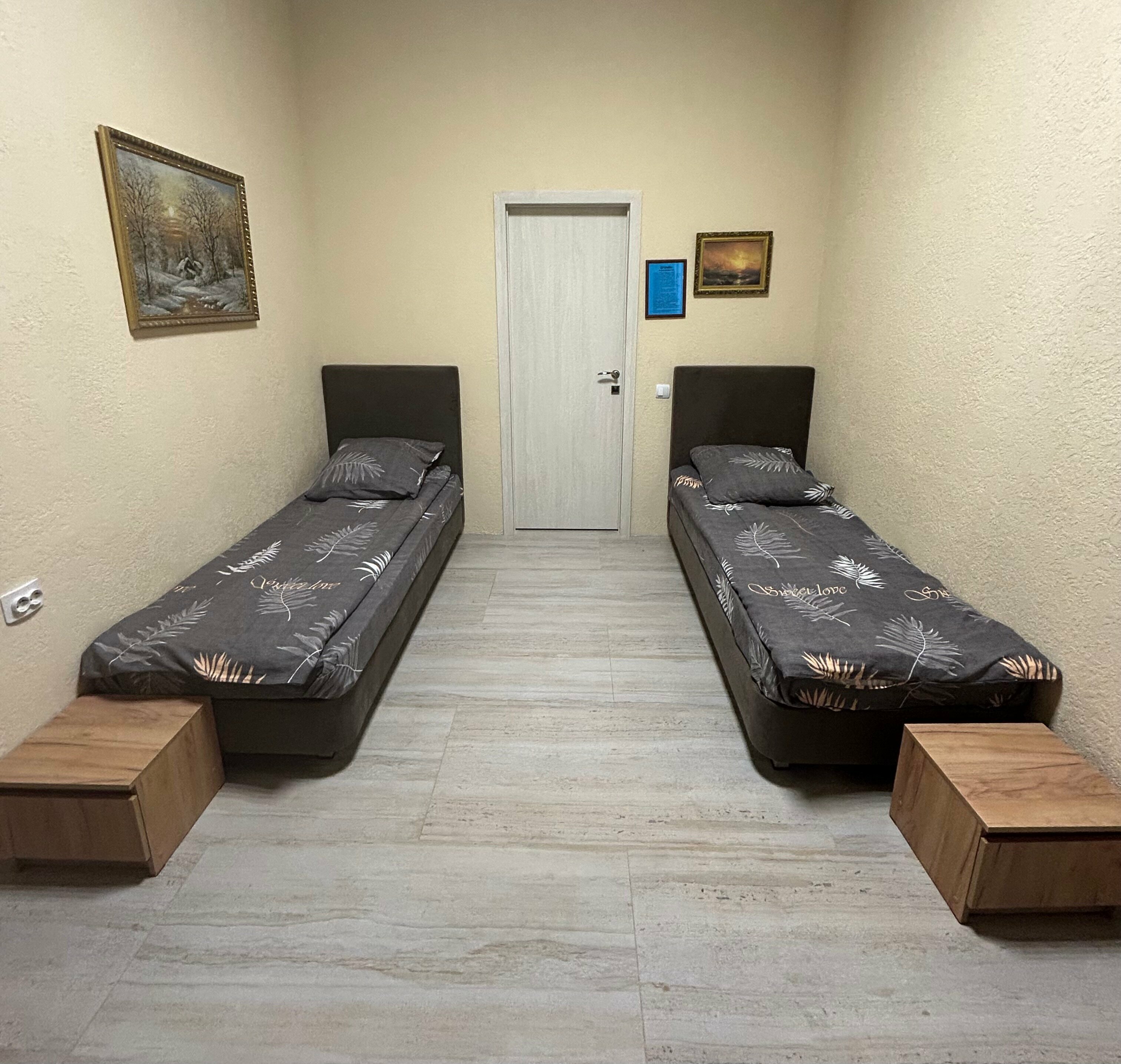 Двухместный номер с 2 отдельными кроватями и ванной