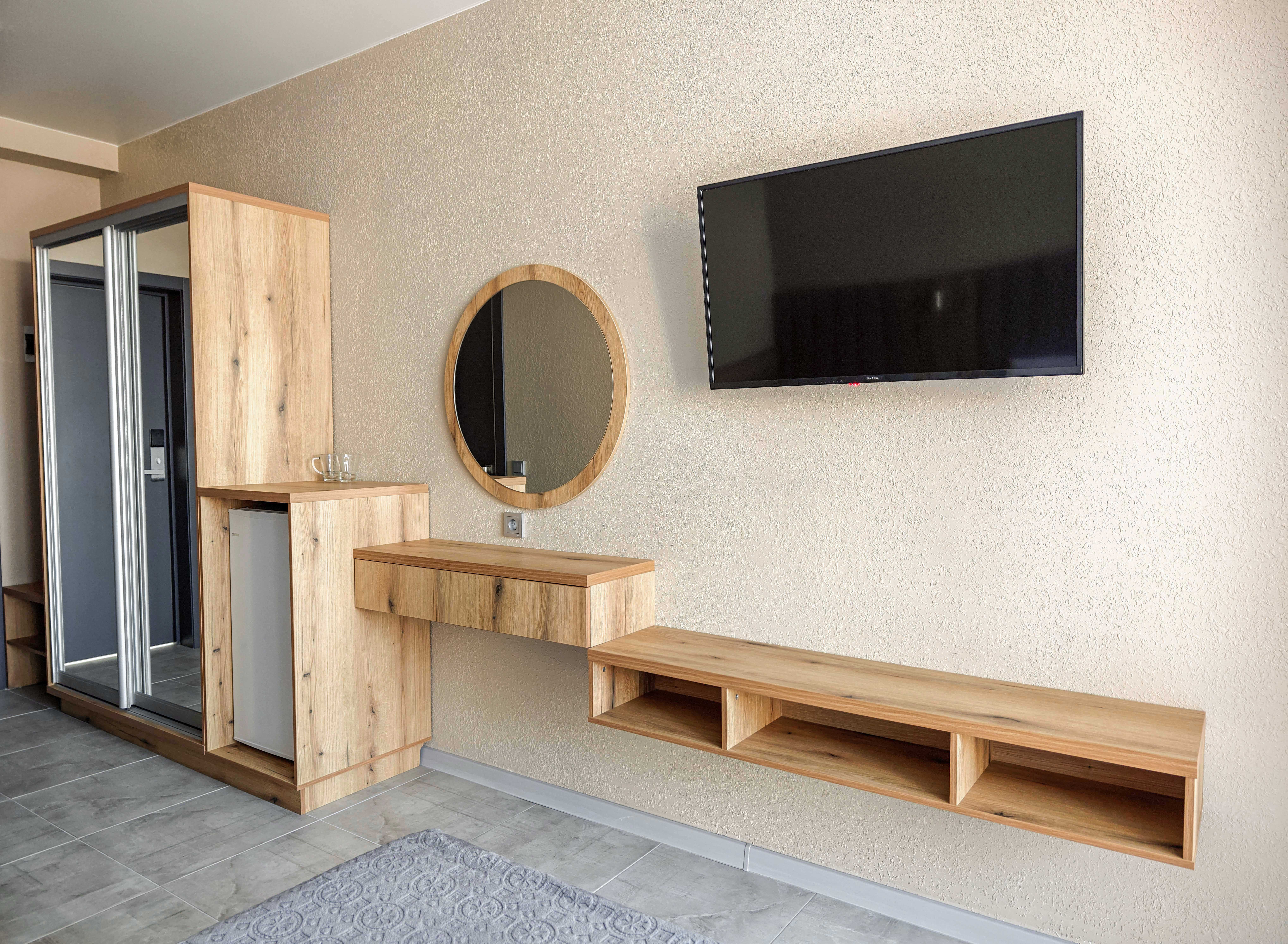 Двухместный номер с 1 кроватью и балконом